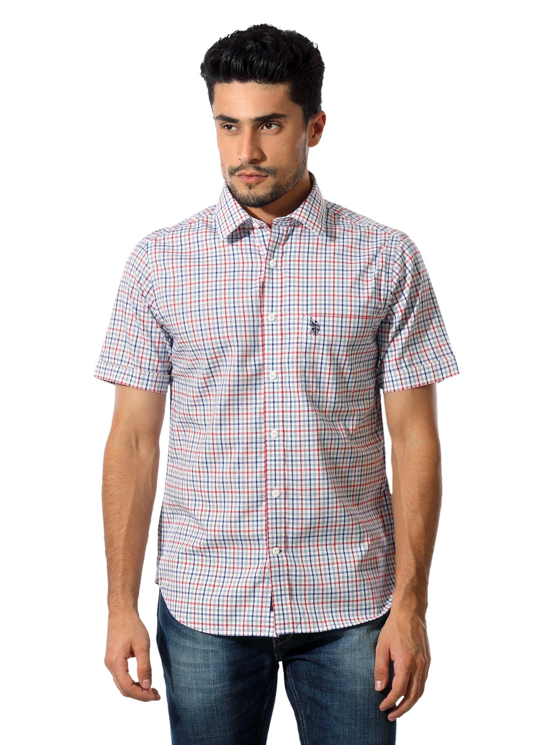 U.S.Polo Assn. Men Check Shirt