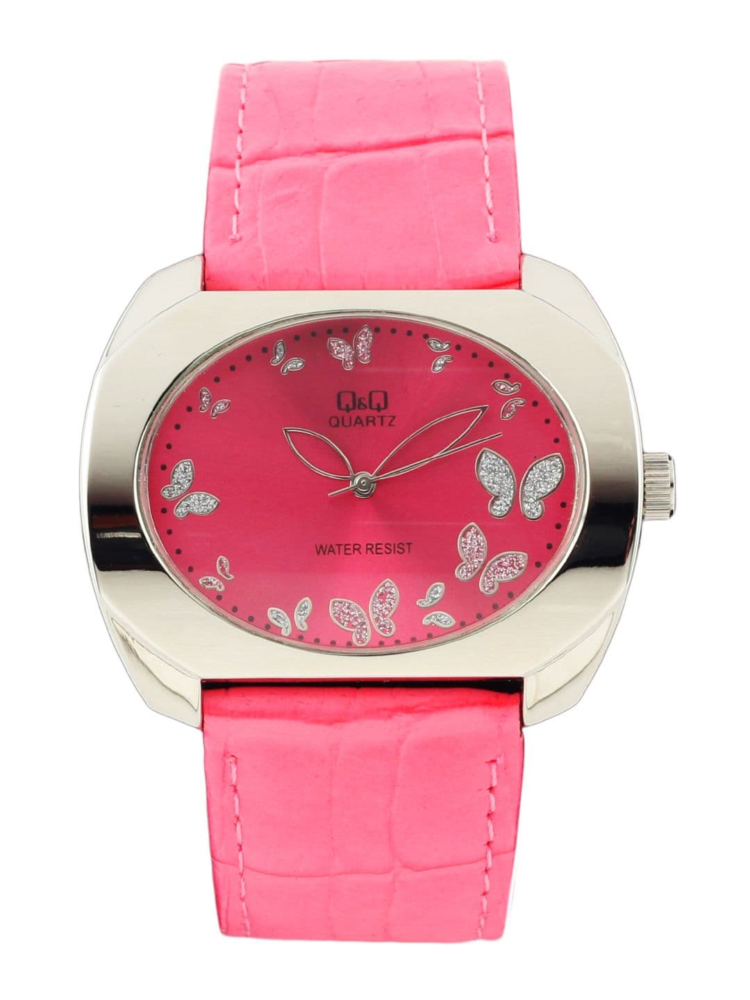Q&Q Women Pink Dial Watch