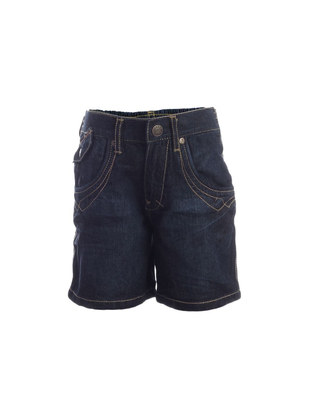 Gini and Jony Boys Washed Blue Denim Shorts