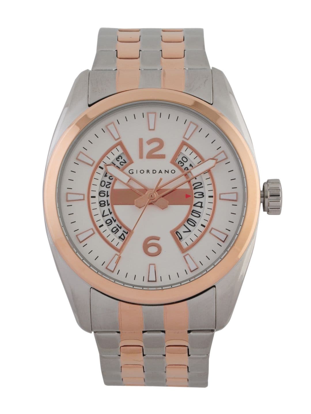 Giordano Men White Dial Watch