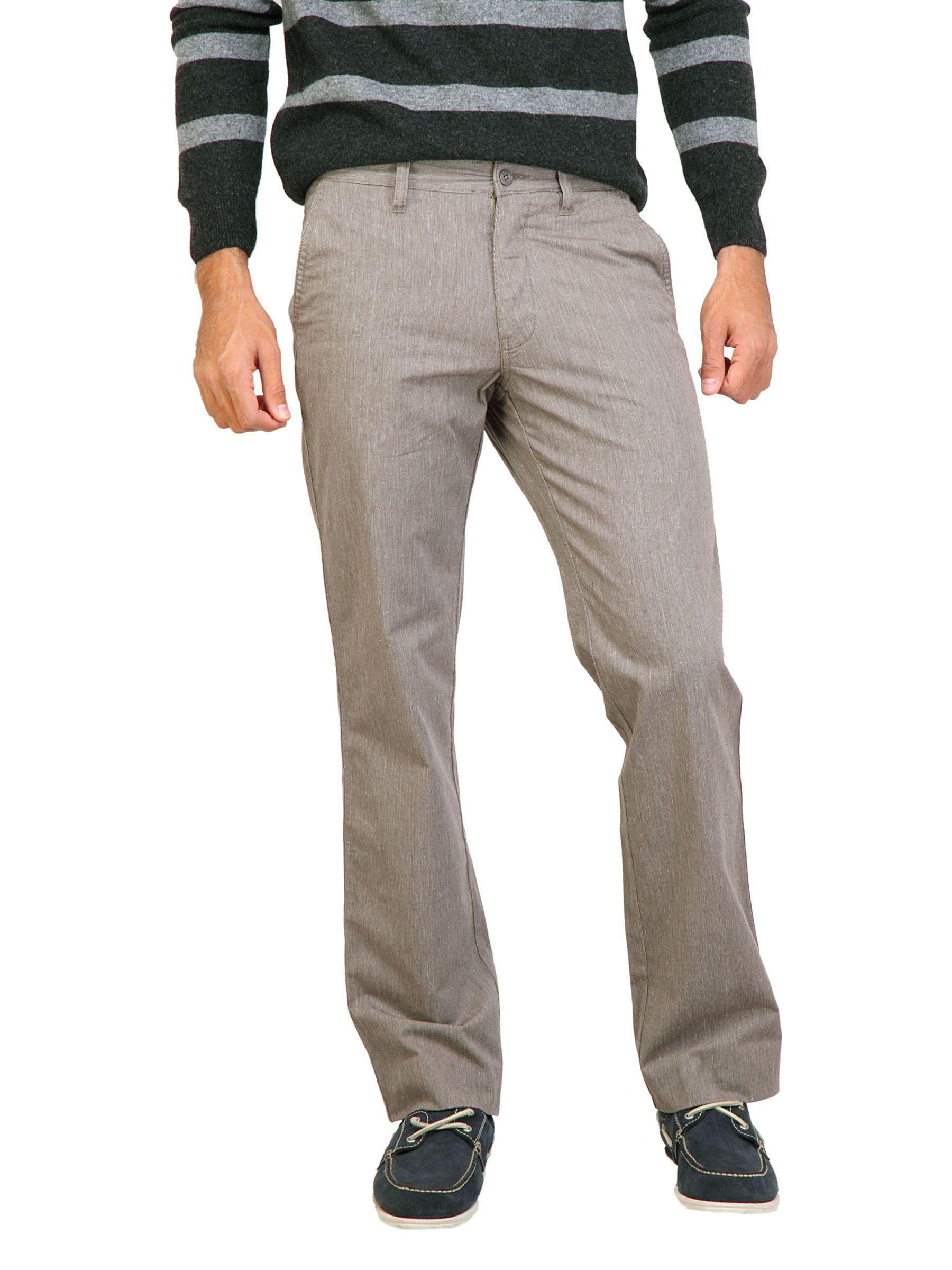 Arrow Sport Men Solid Brown Trousers