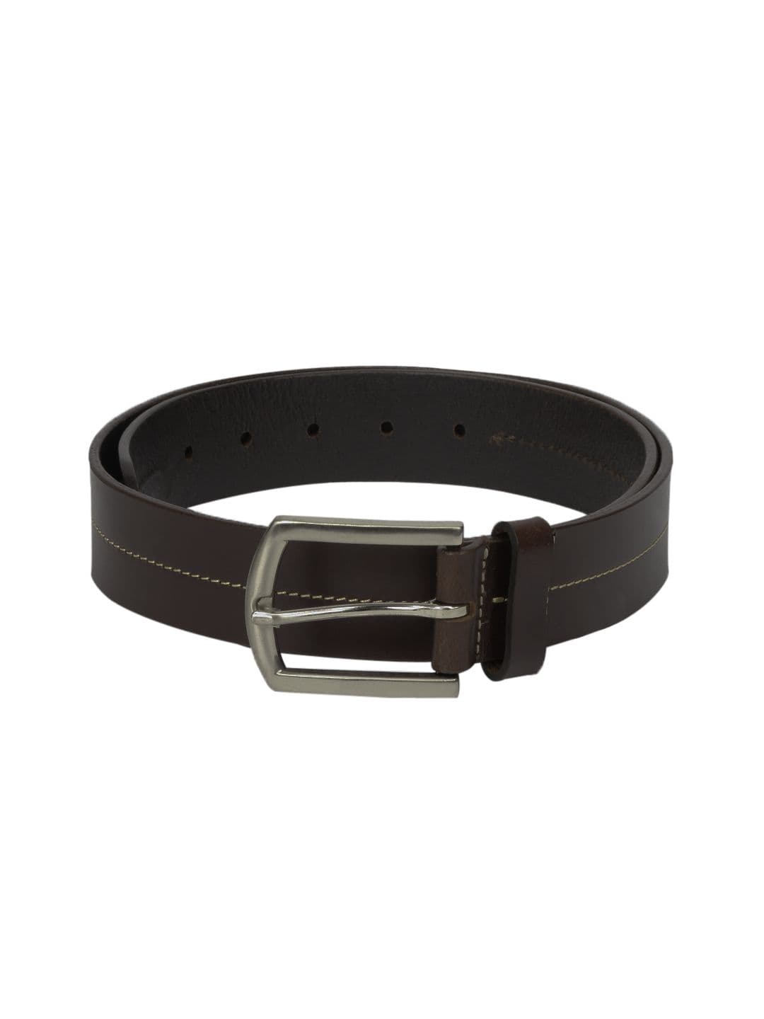 Levitate Men Brown Leather Belt