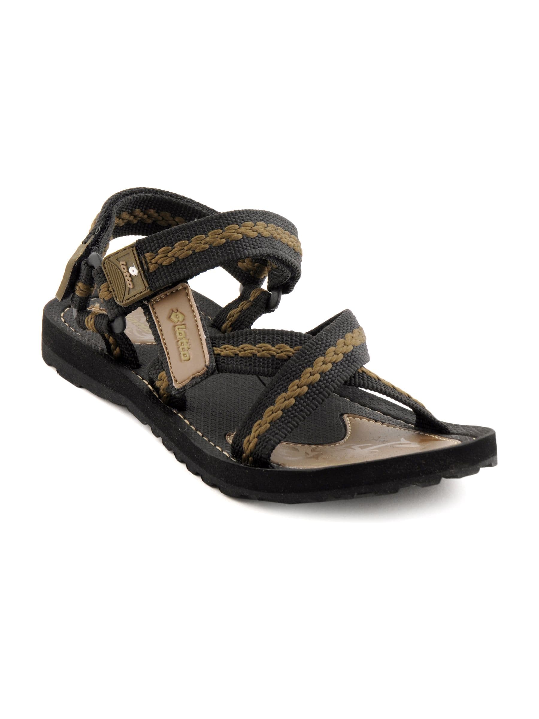 Lotto Men Sting Black Sandals