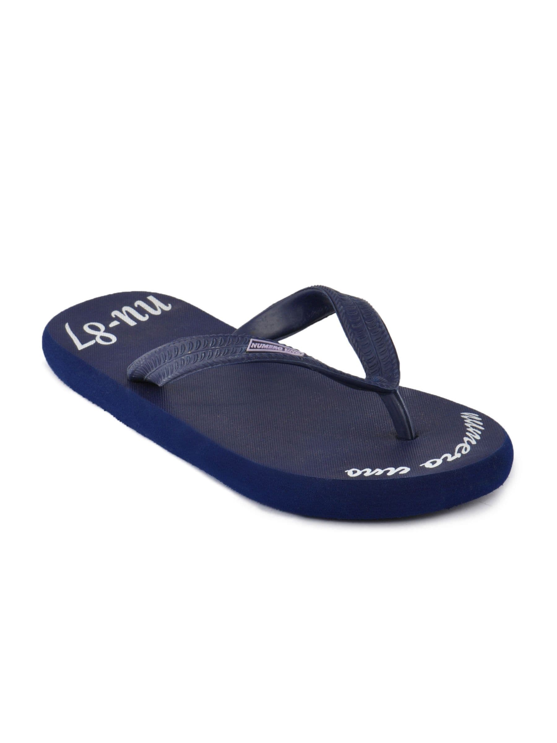 Numero Uno Men Casual Navy Blue Slipper