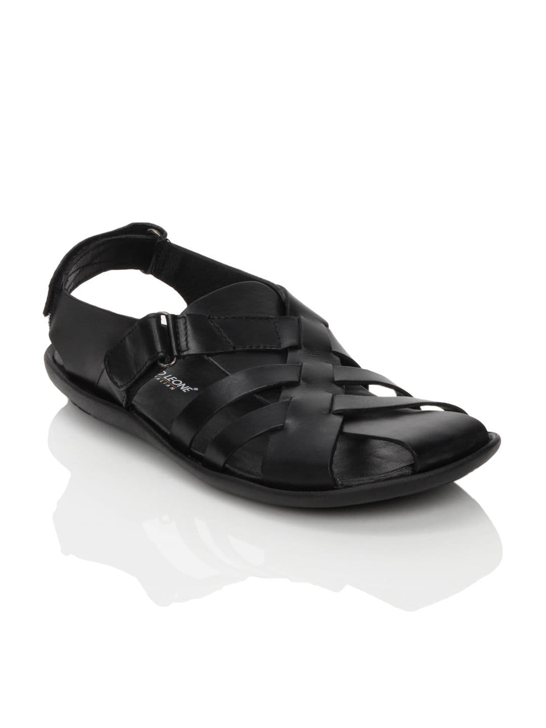 Franco Leone Men Black Sandals