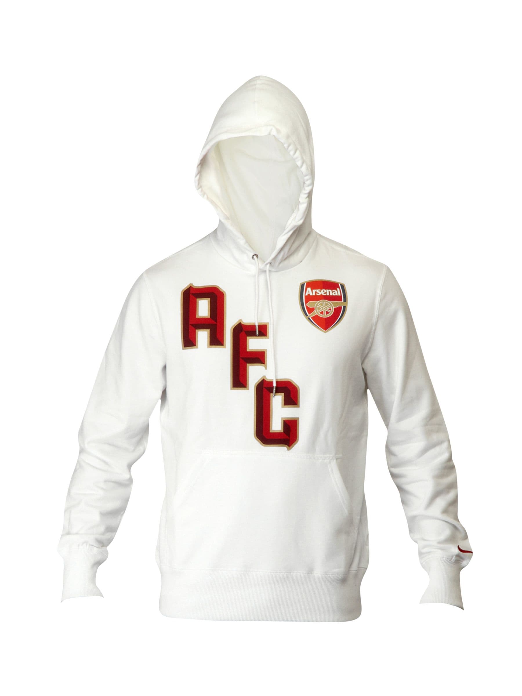 Nike Men Printed White Sweatshirts
