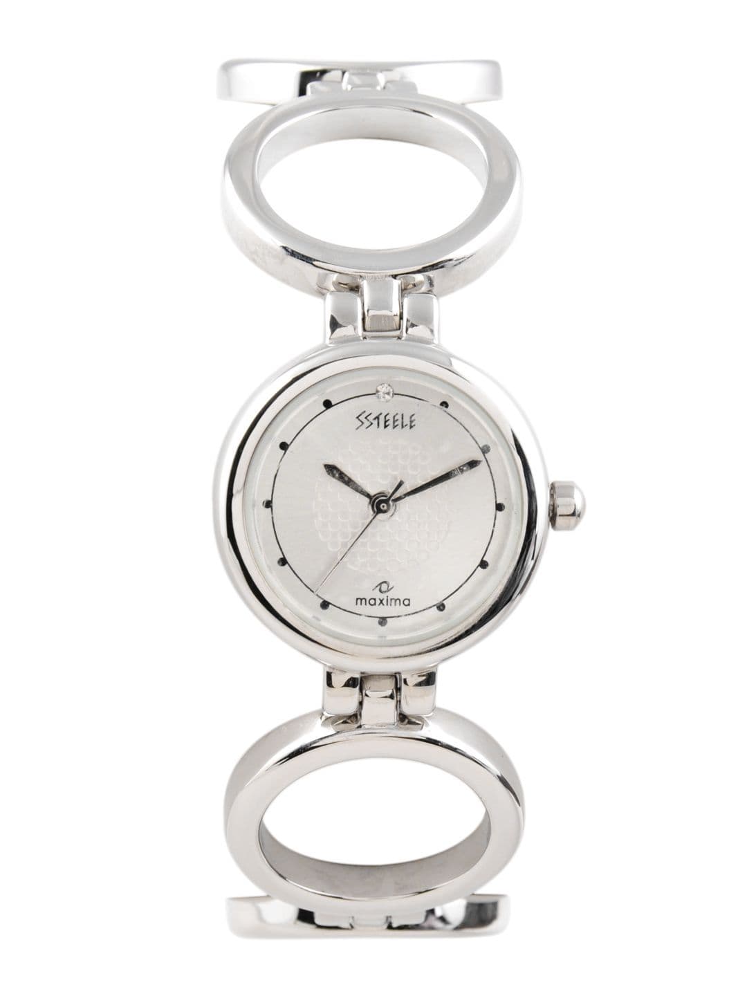 Maxima Women Silver Dial Watch