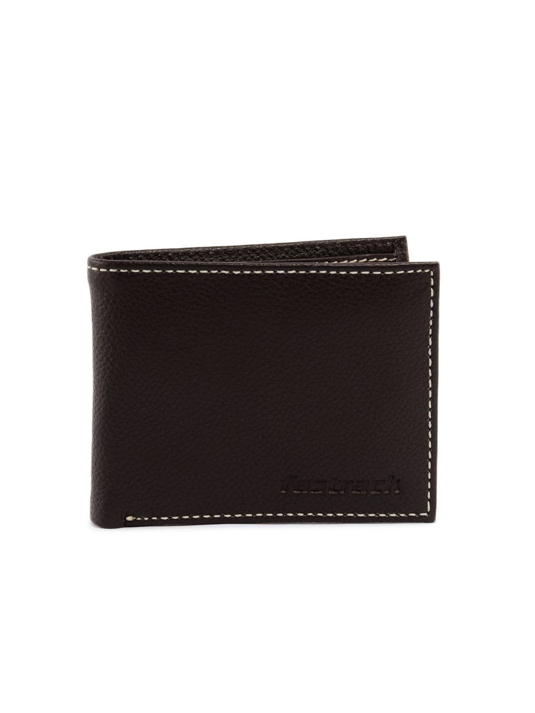 Fastrack Men Leather Brown Wallet