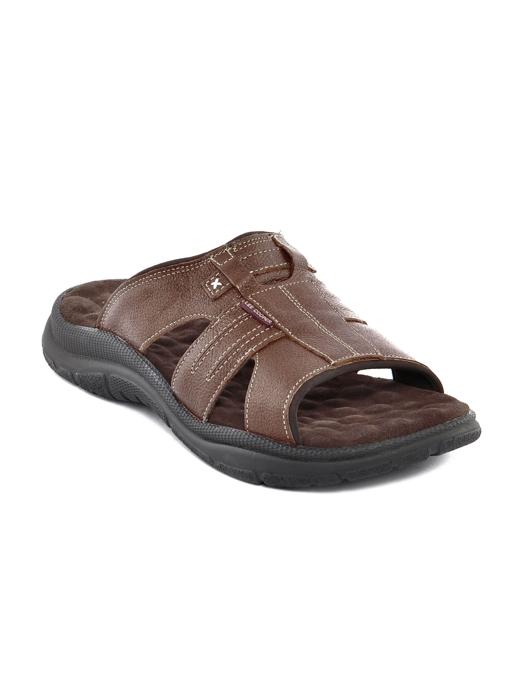 Lee Cooper Men  Brown Sandal
