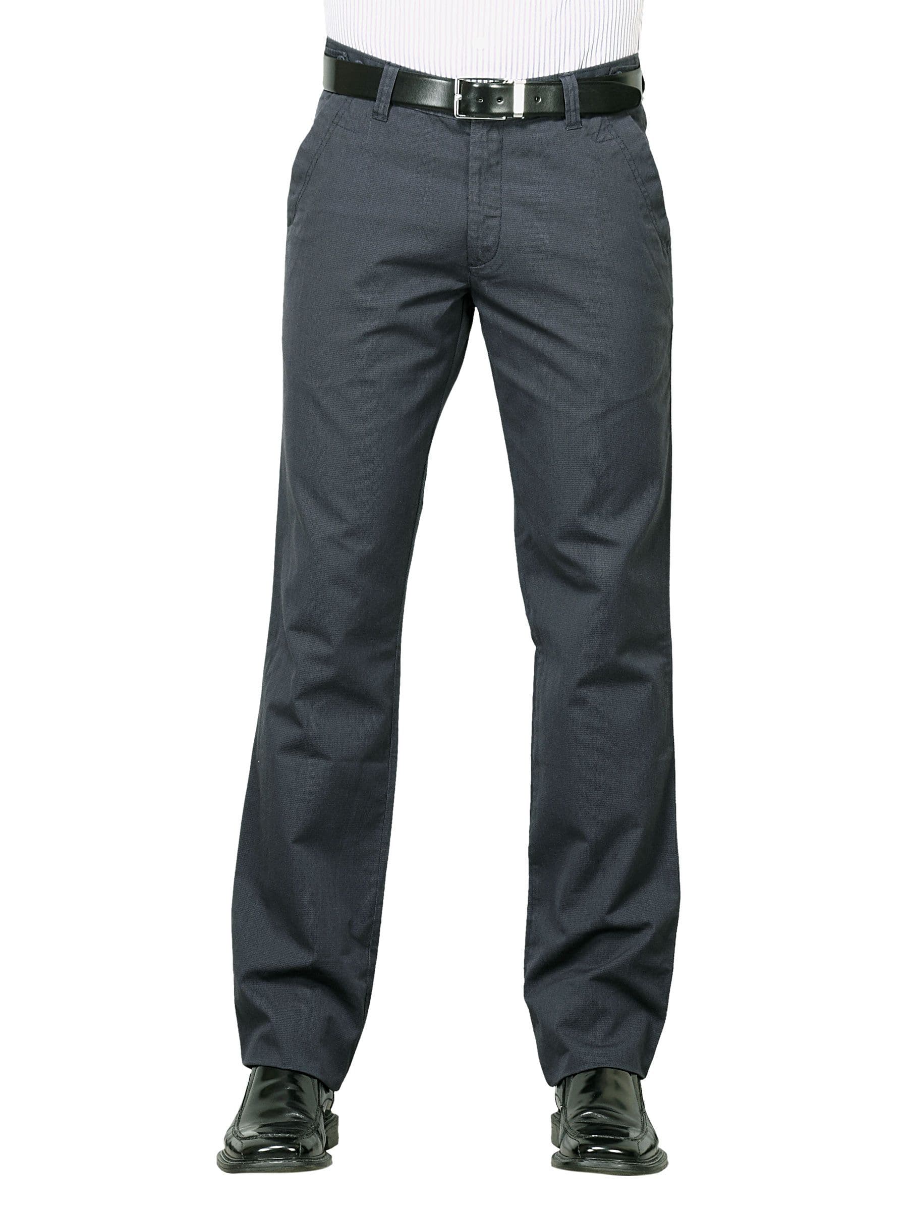 Scullers Men Scul Navy Blue Trousers