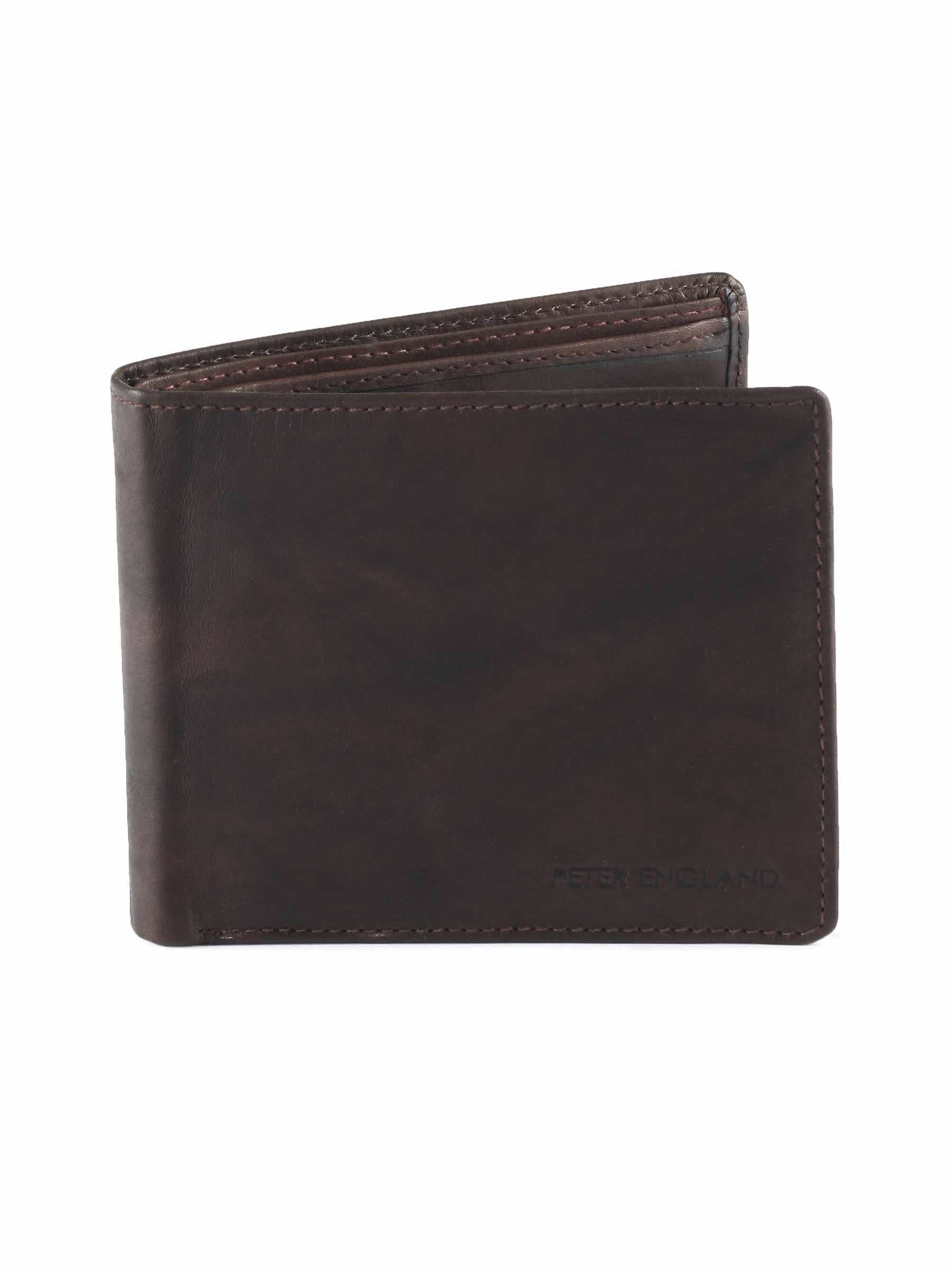 Peter England Men Statements Brown Wallet
