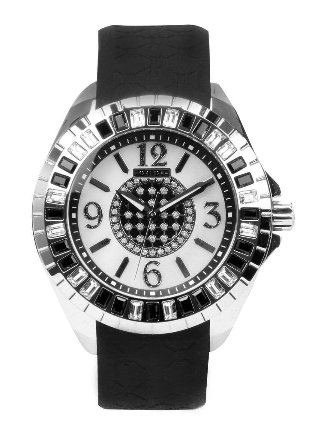Police Women White Dial Watch PL13090JS-28E