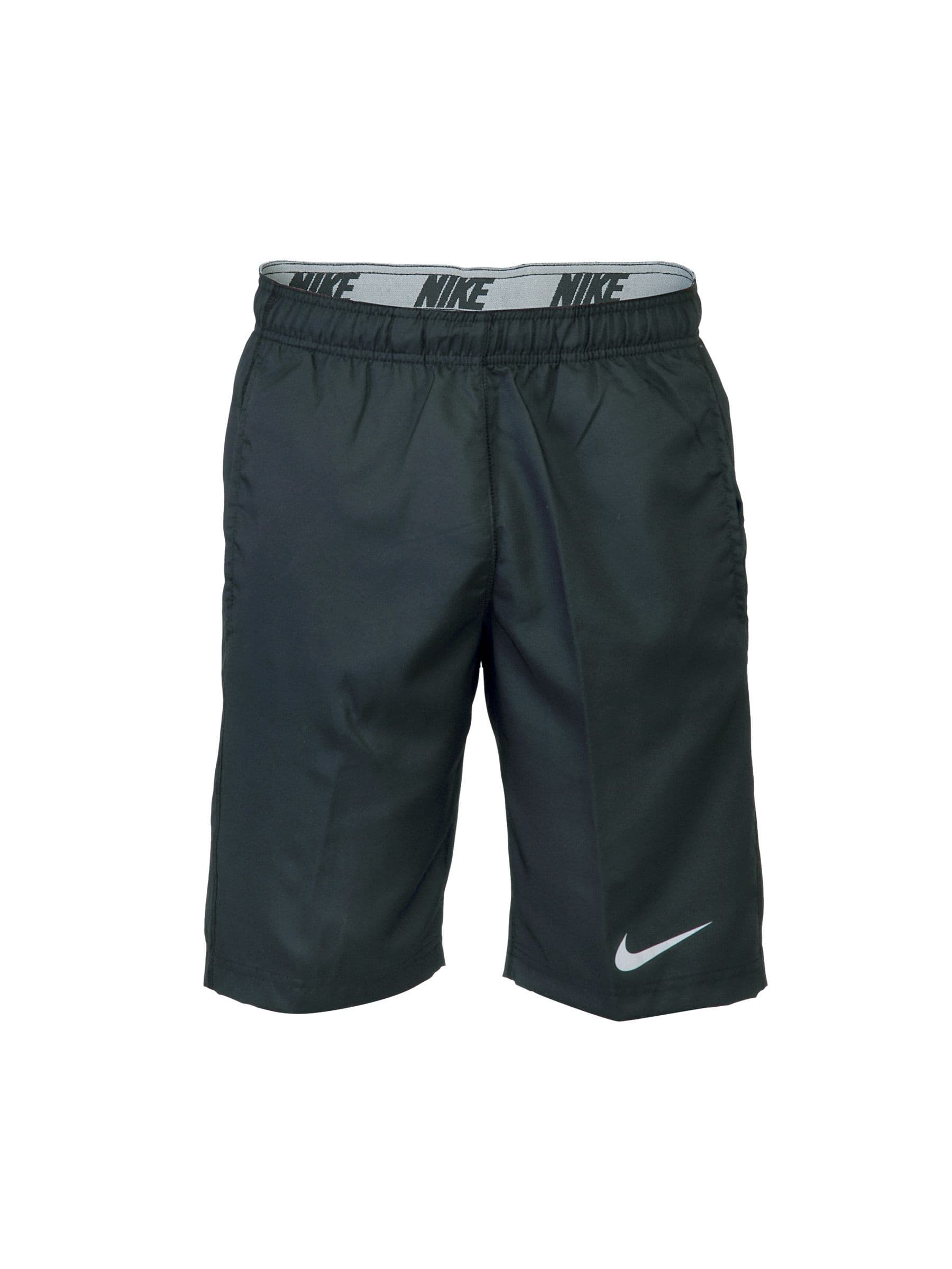 Nike Men Solid Black Shorts