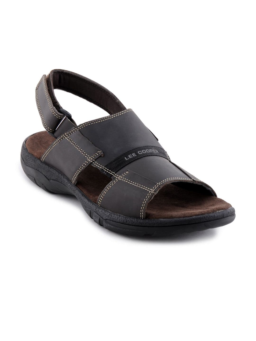 Lee Cooper Men Brown Casual Sandals