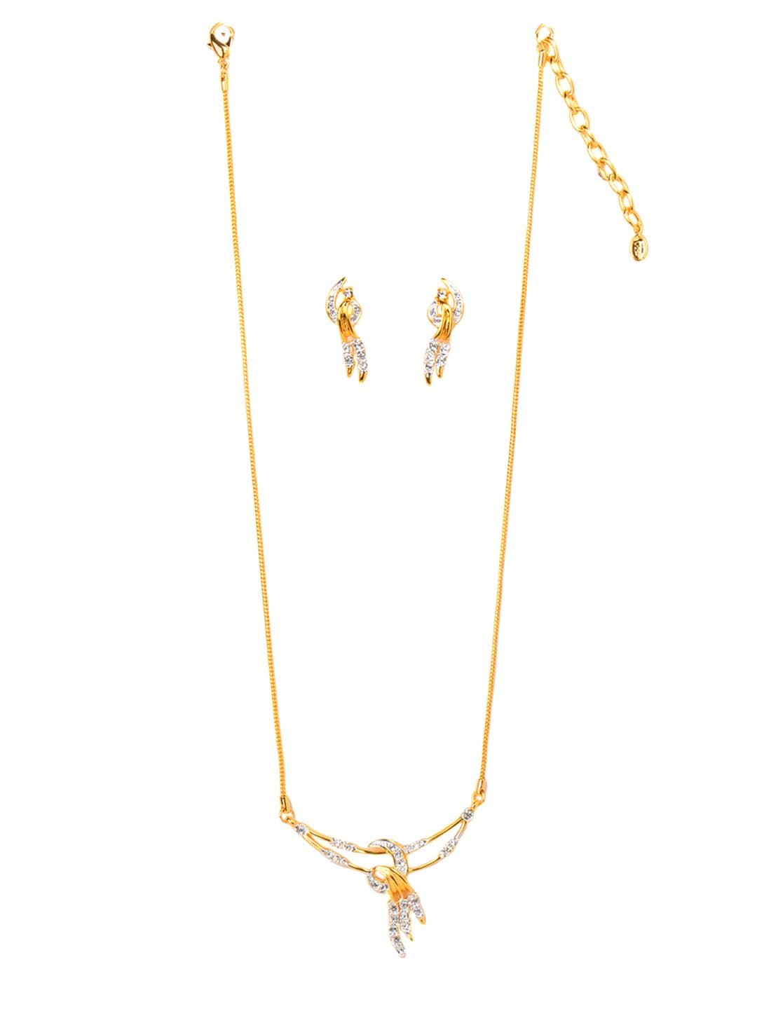 Estelle Women Gold Jewellery Set