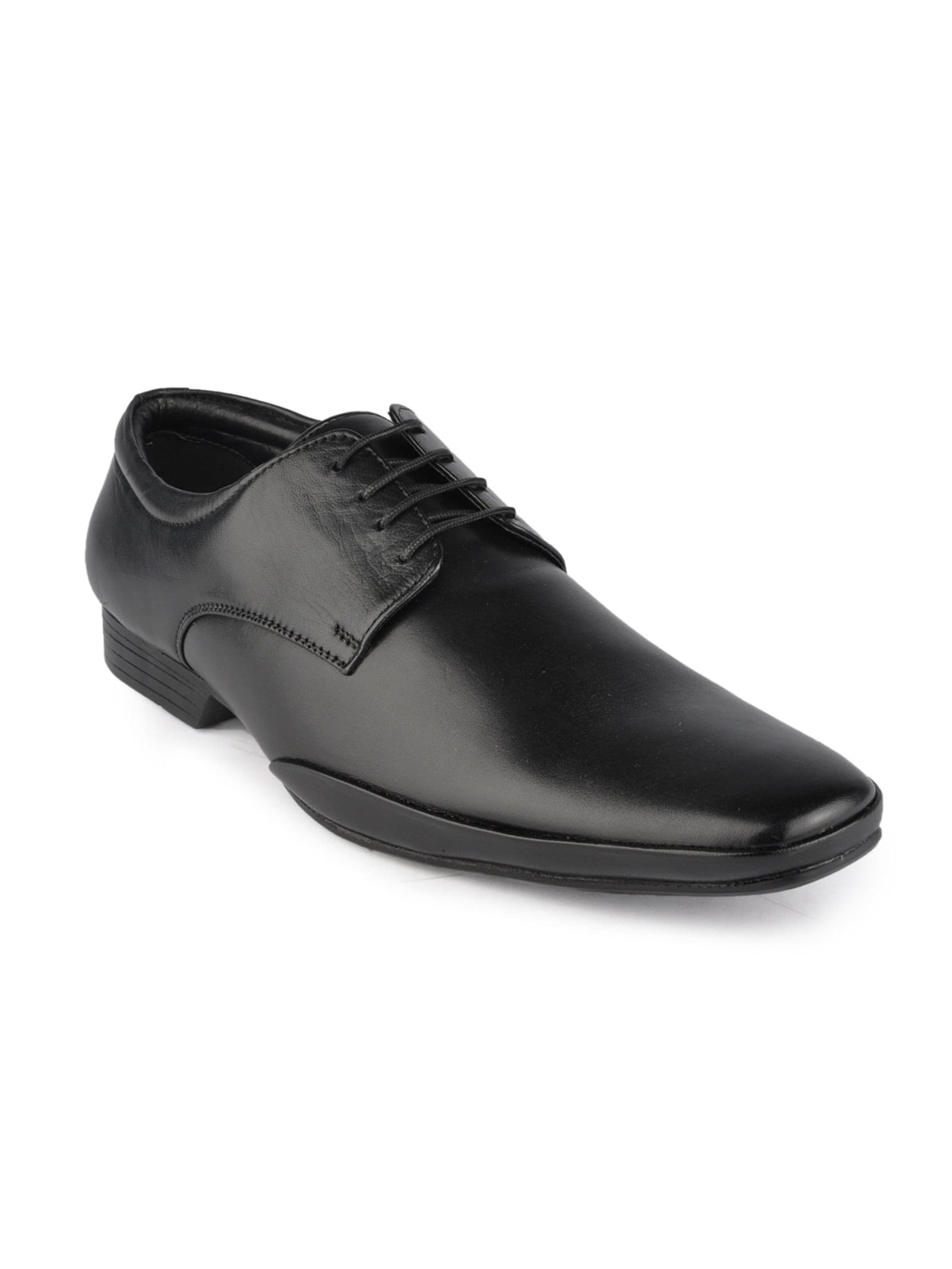 Franco Leone Men Black Formal Shoe