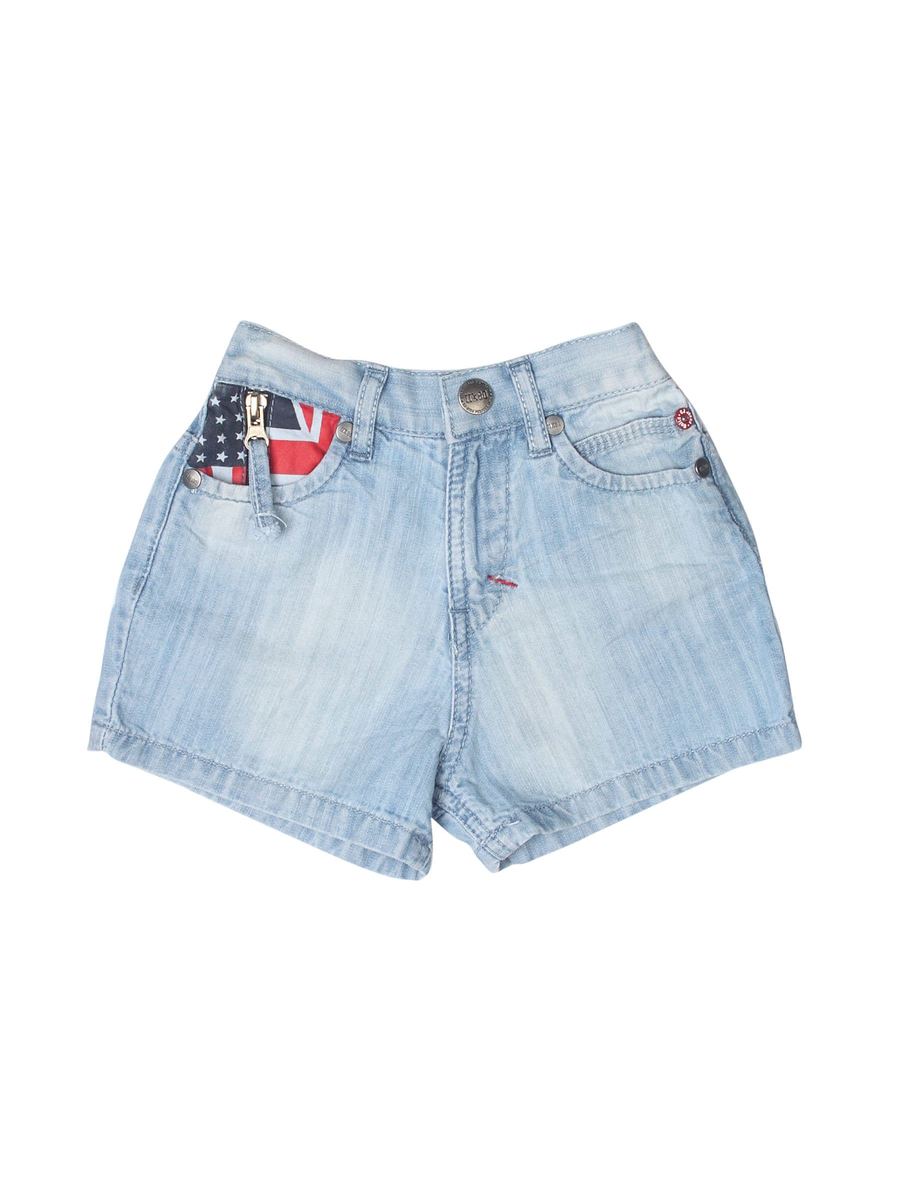 Gini Jony Boys Blue Shorts