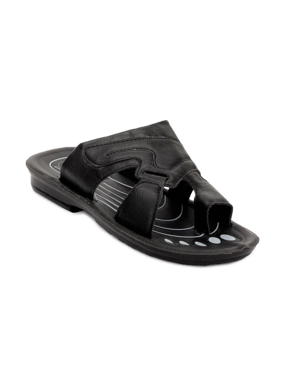 Coolers Men Black Sandals