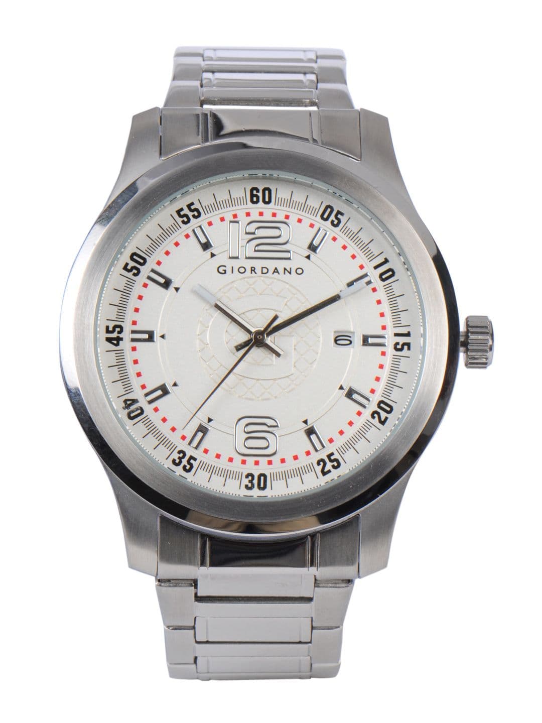 Giordano Men White Dial Watch