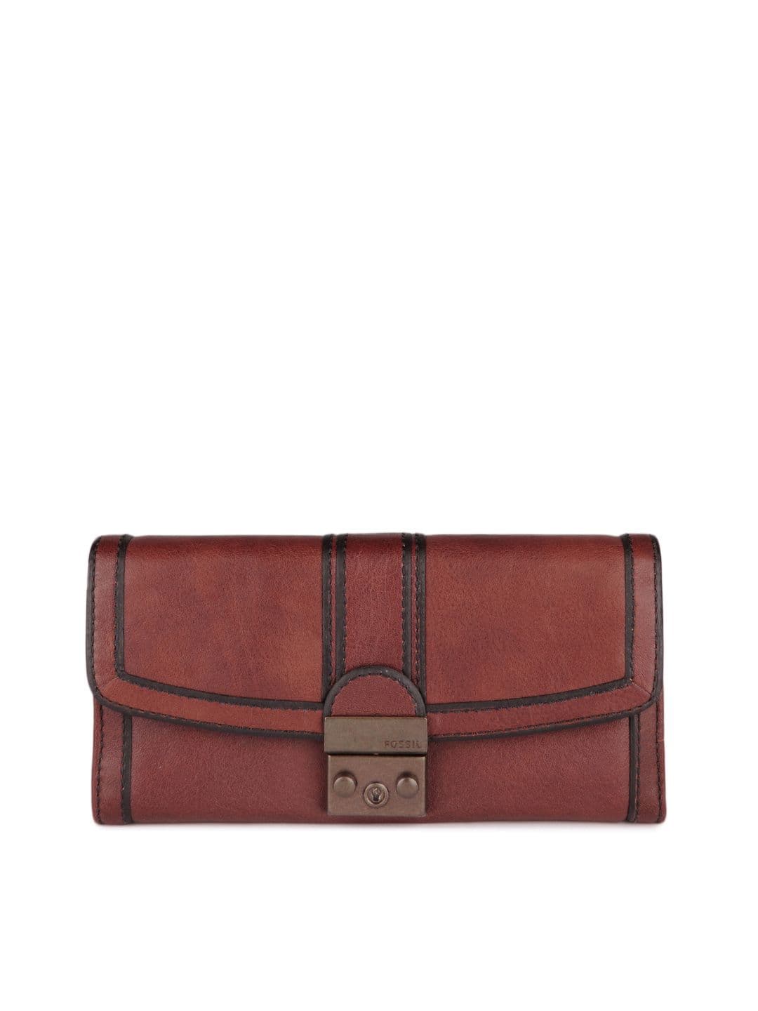 Fossil Women Red Wallet
