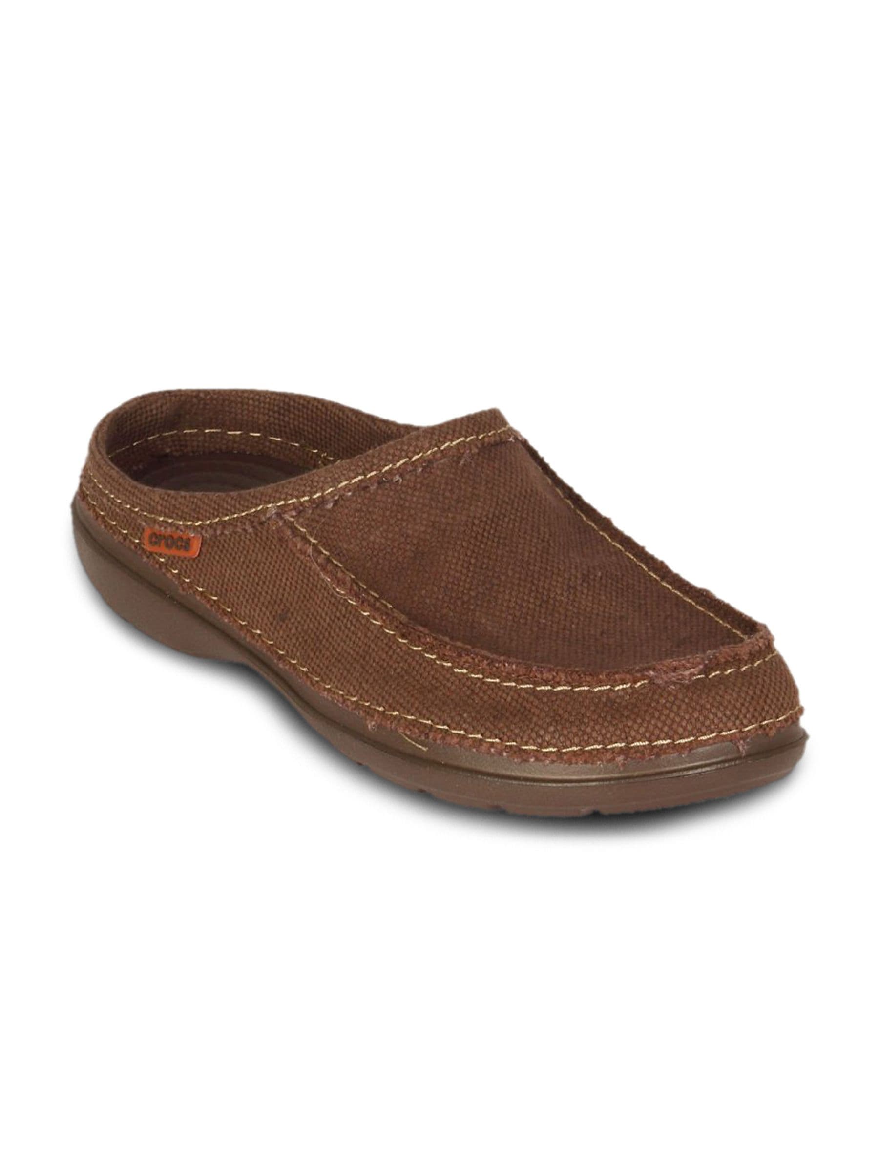 Crocs Men Santa Cruz Clog Espresso Brown Sandal