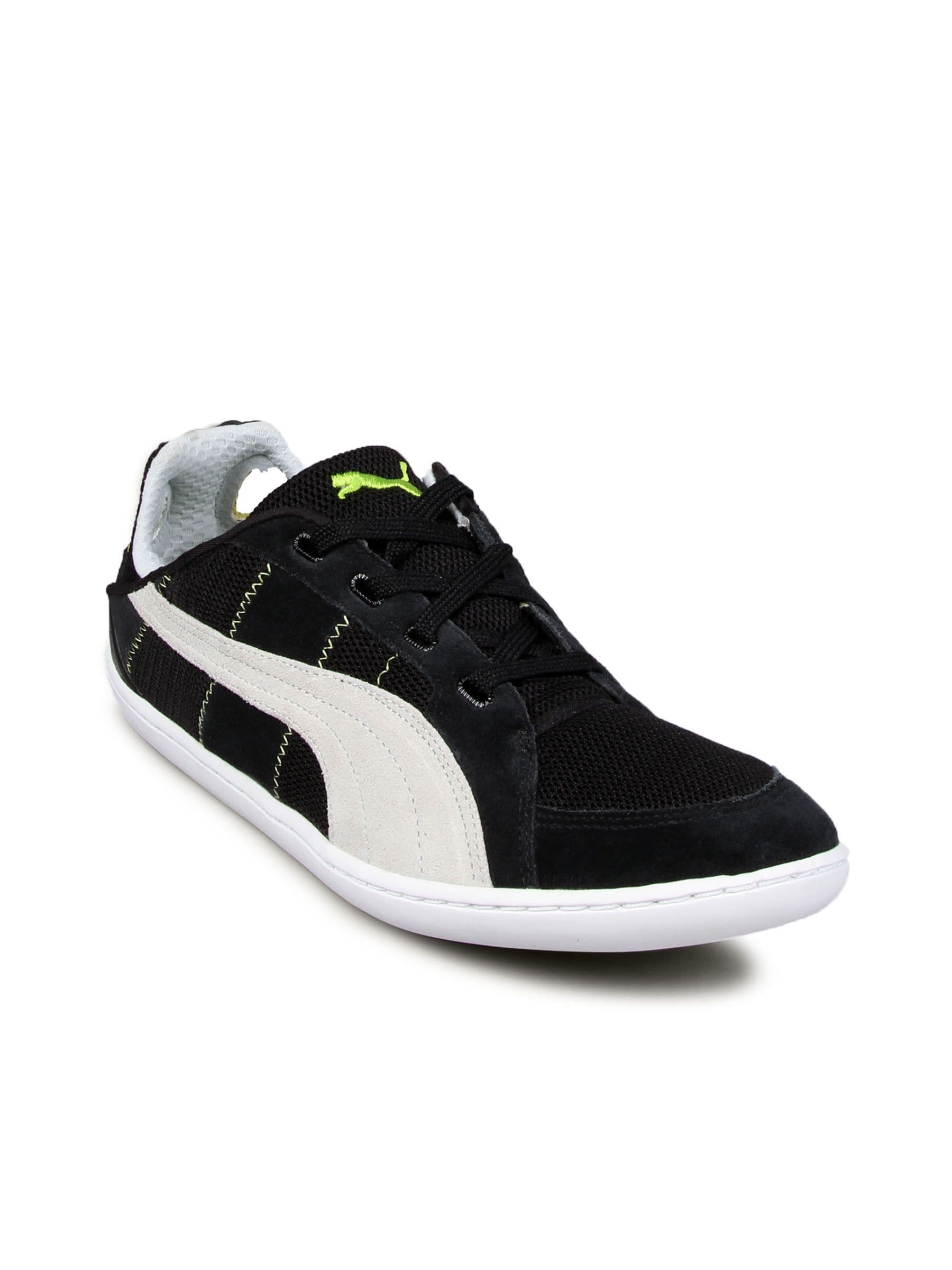 Puma Men's Trim Mesh Black Grey Shoe