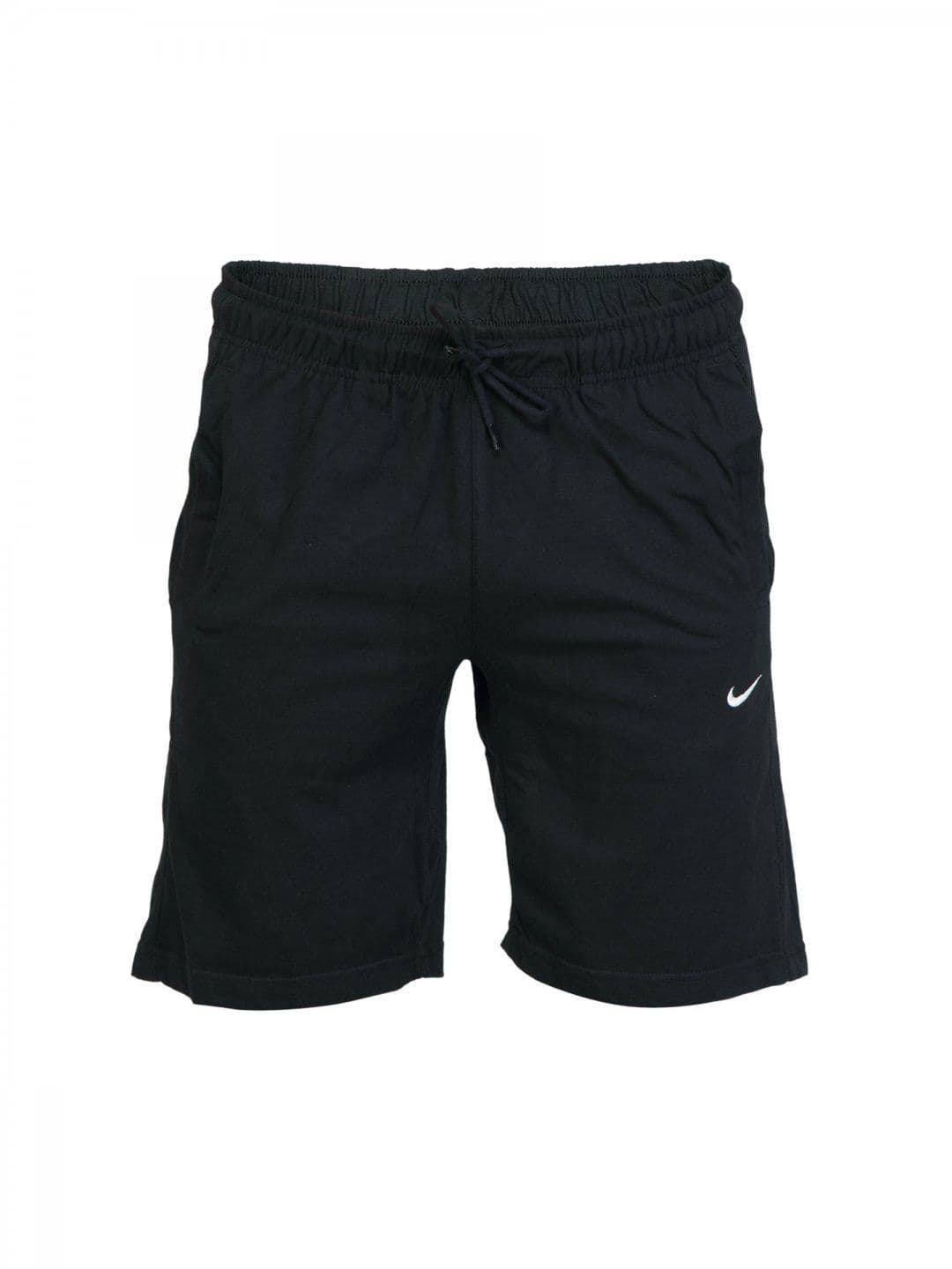 Nike Men Solid Black Shorts