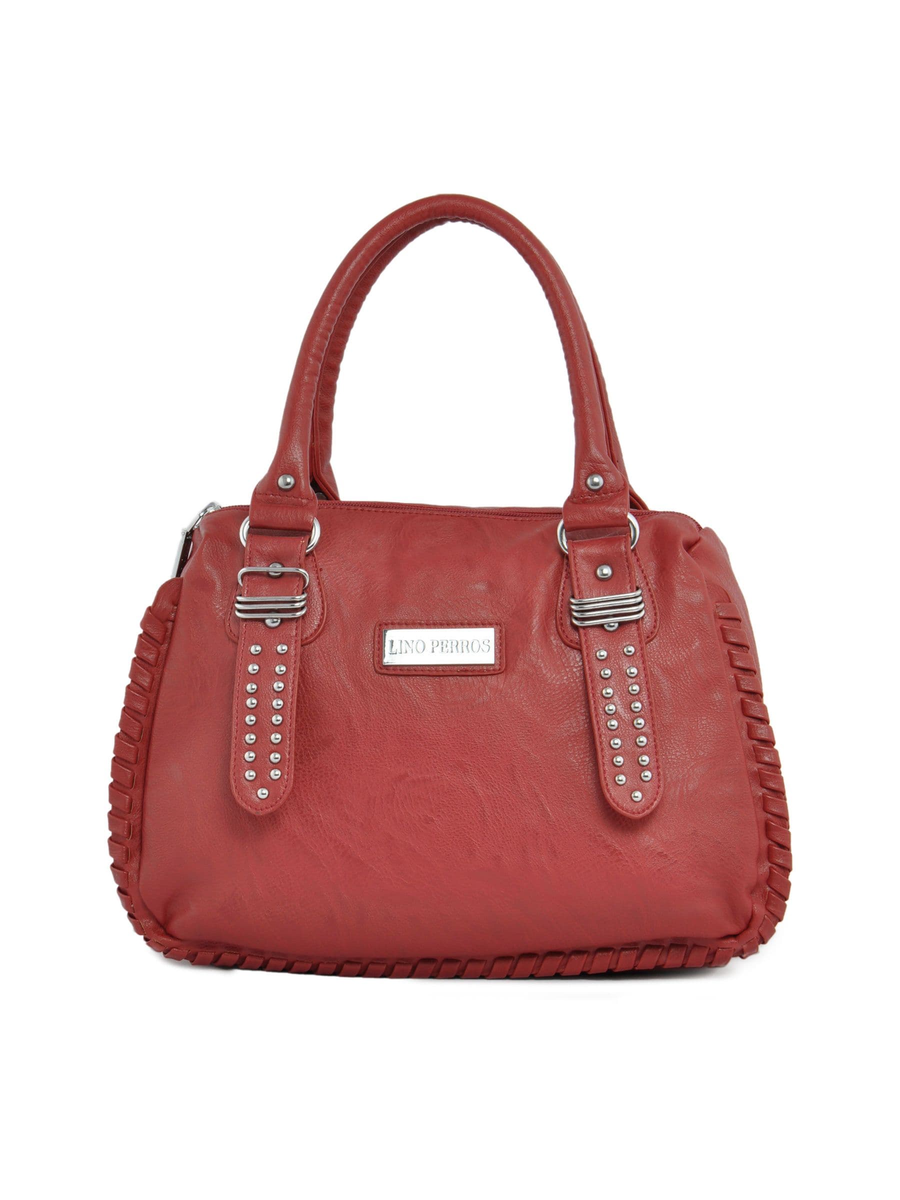 Lino Perros Women Solid Red Handbag