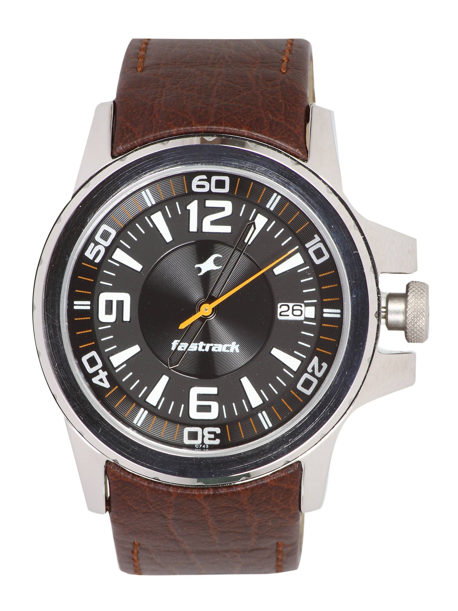 Fastrack Men Sports Analog Brown Watch