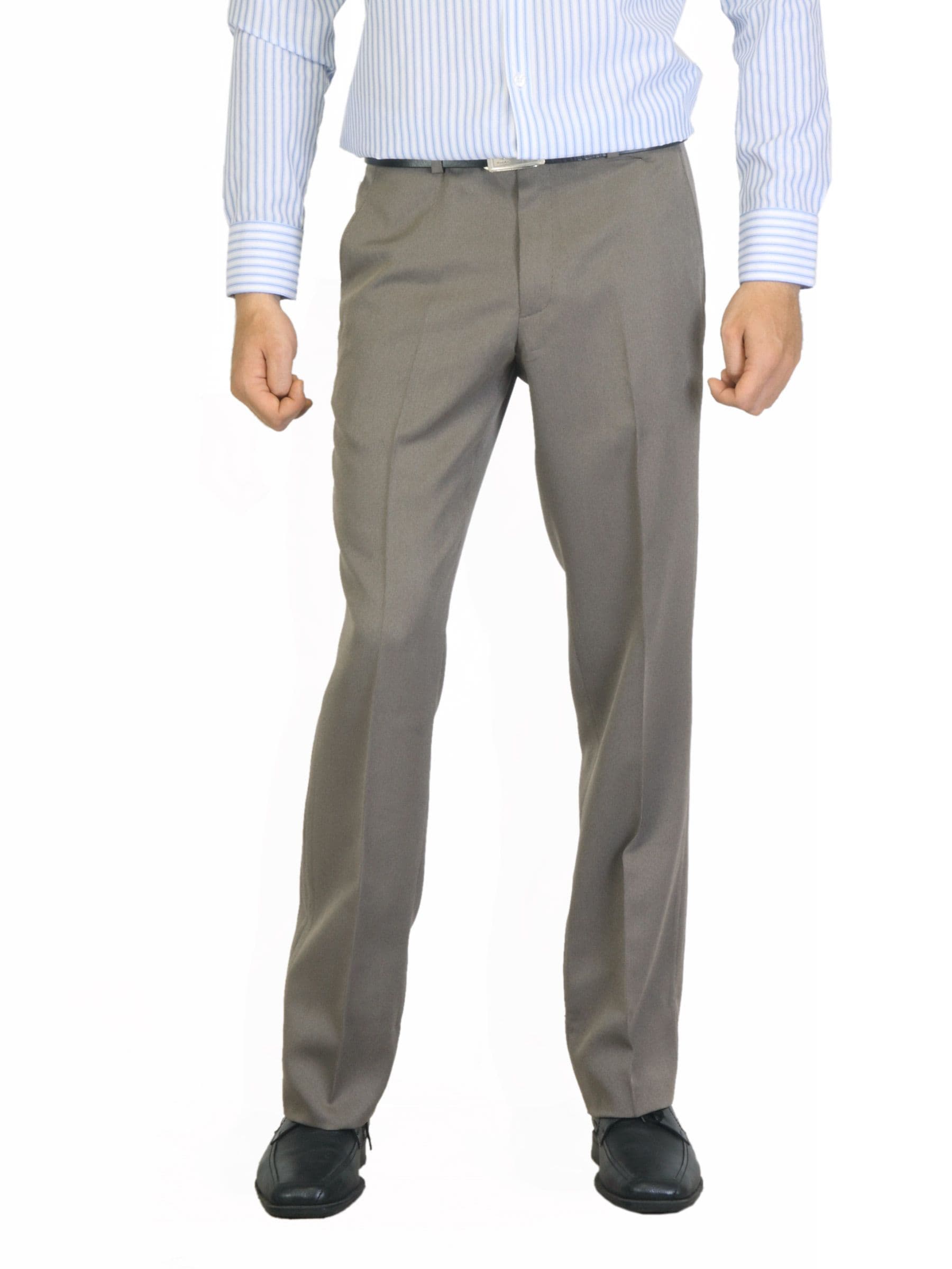 John Miller Men Brown Trousers
