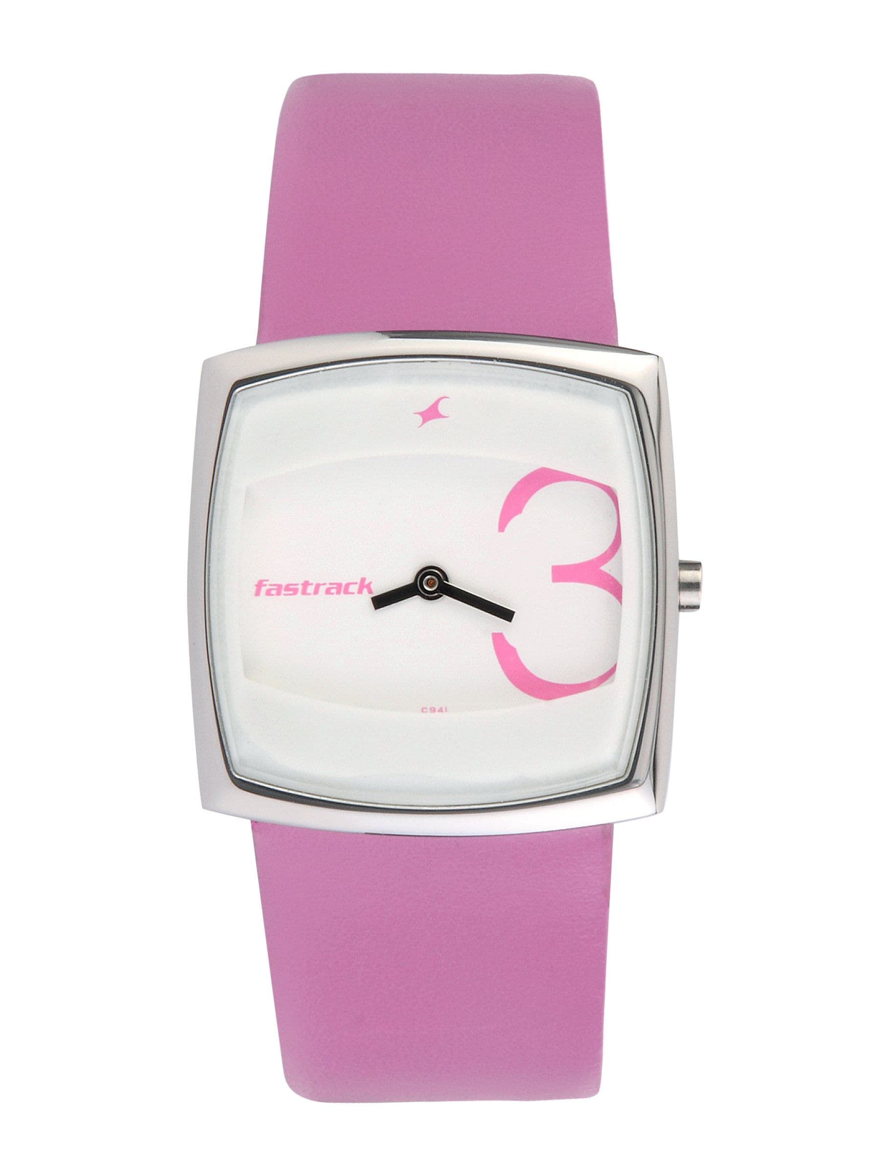 Fastrack Women White Dial Watch N6013SL01