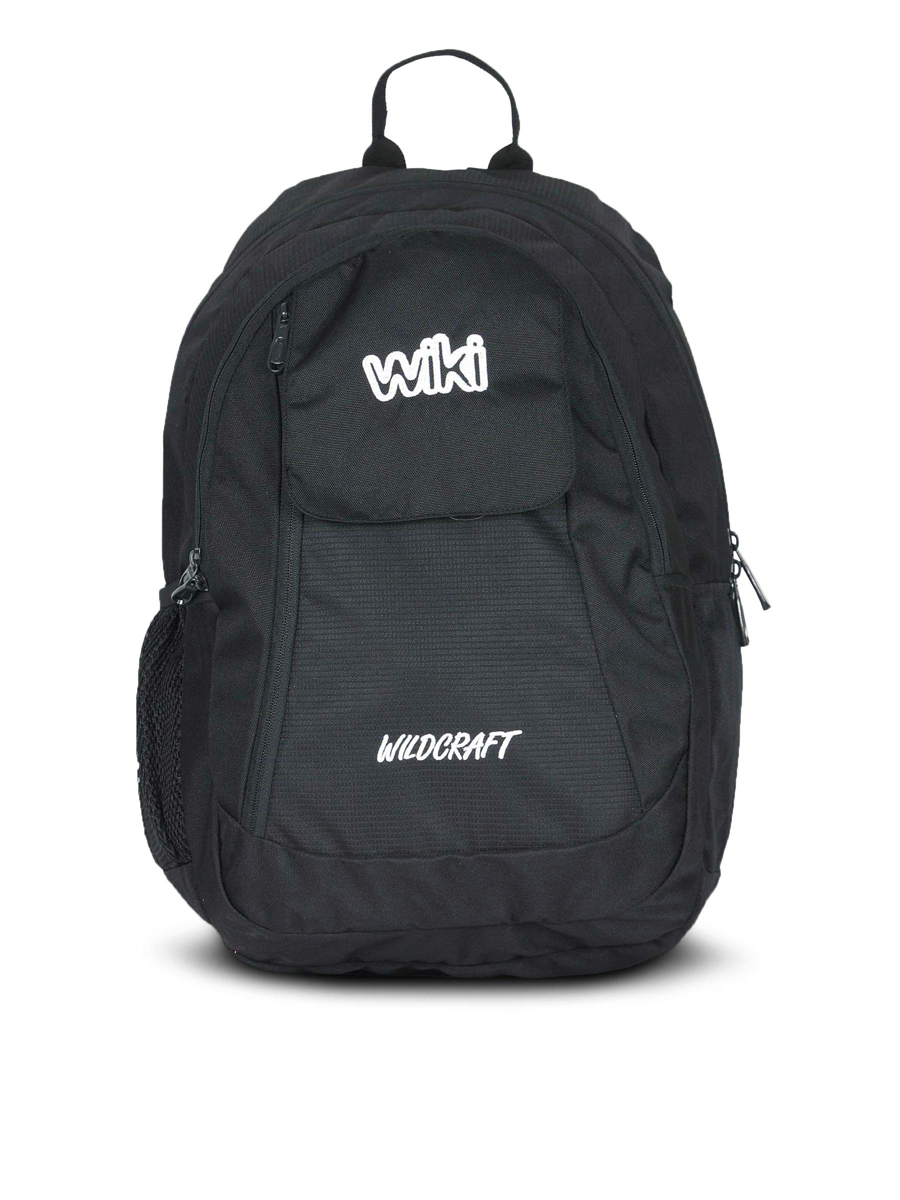 Wildcraft Wiki 3 Unisex Black Backpack