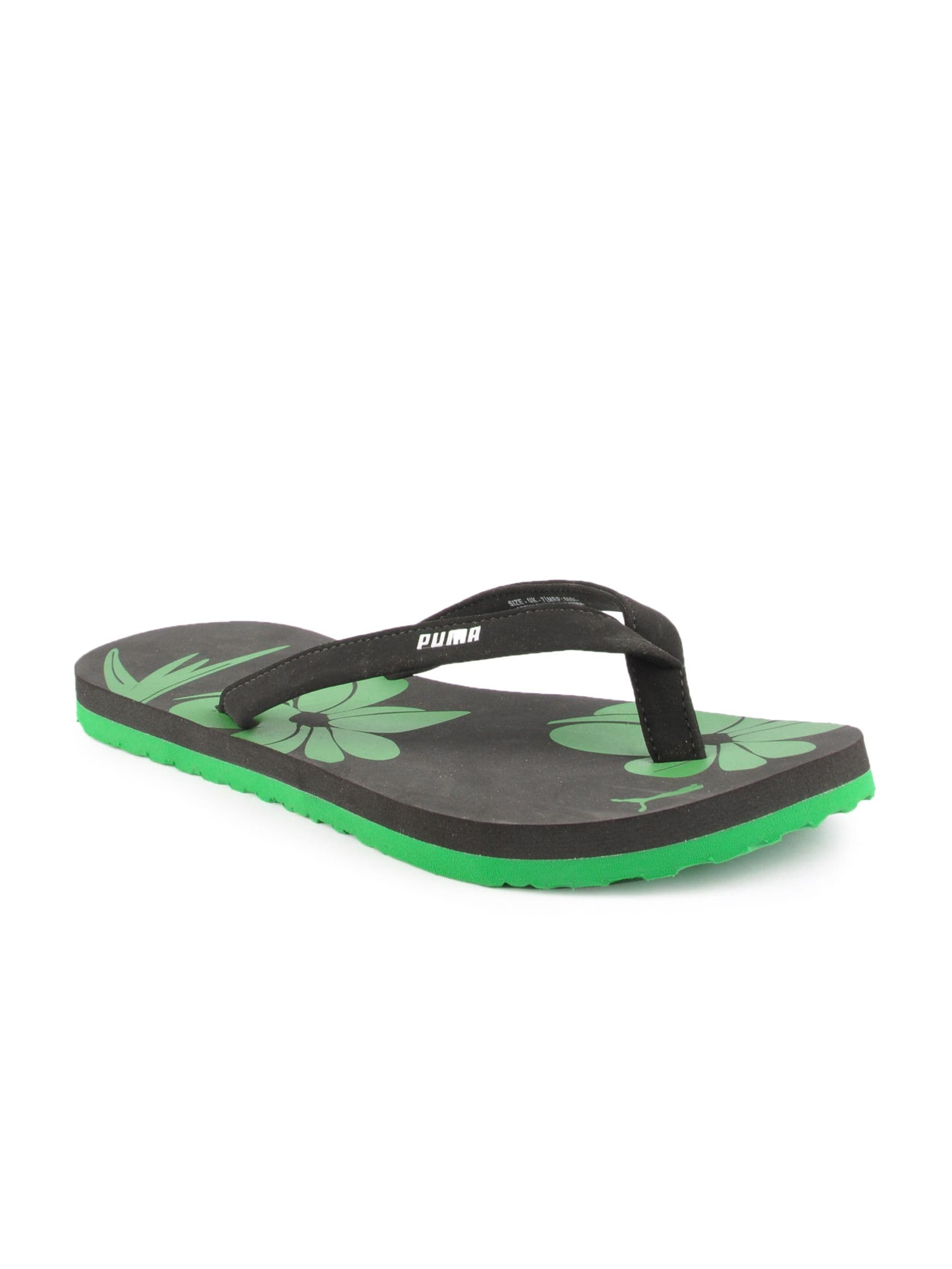 Puma Unisex Coral Black Slippers
