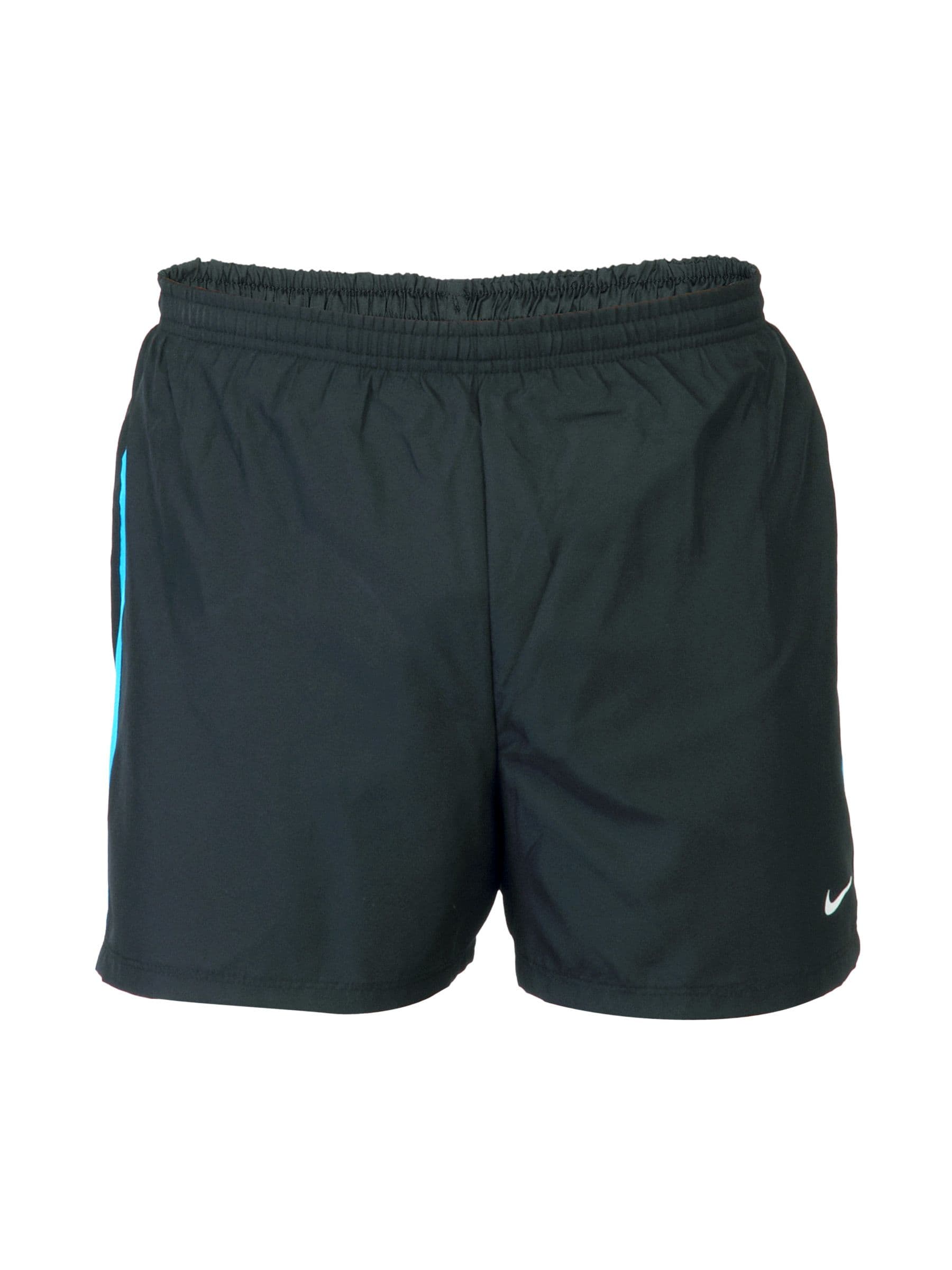 Nike Men Solid Black Shorts