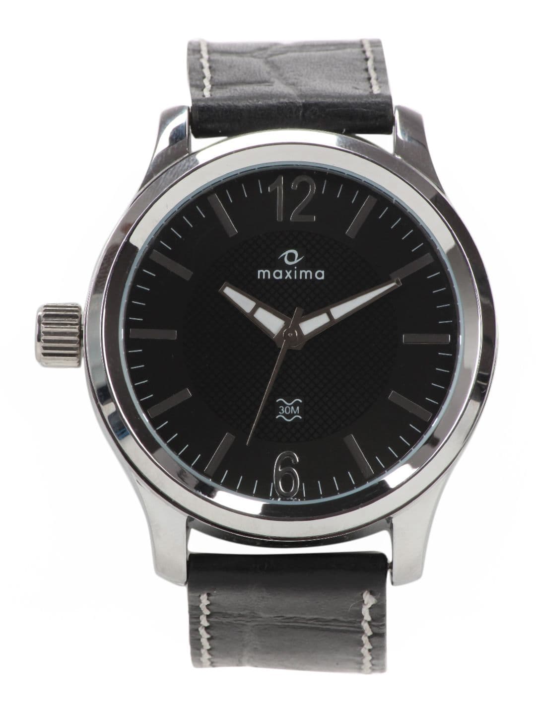 Maxima Men Black Attivo Watch