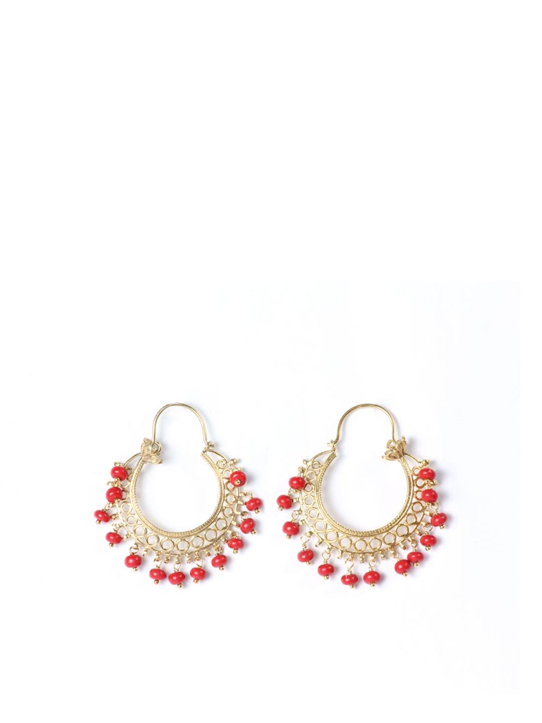 Fabindia Women Ananya Gold Earrings