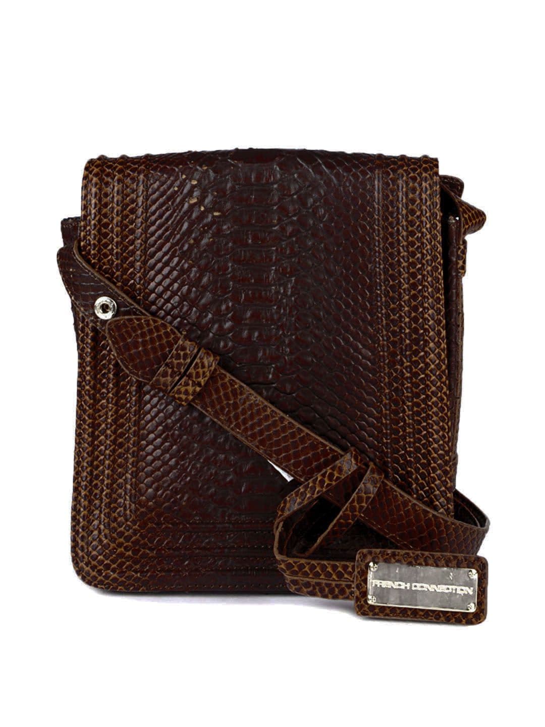 French Connection Women Brown Sling Bag