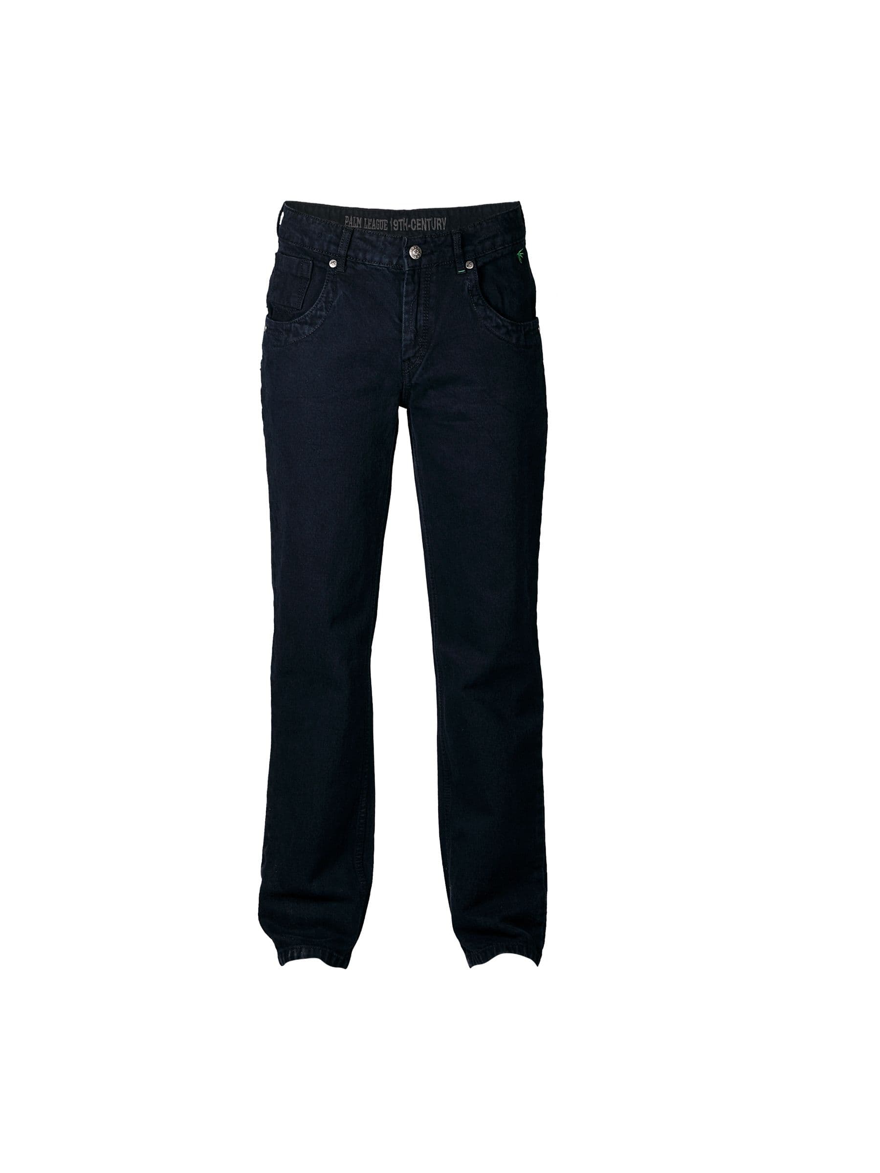 Palm Tree Boys Solid Black Jeans