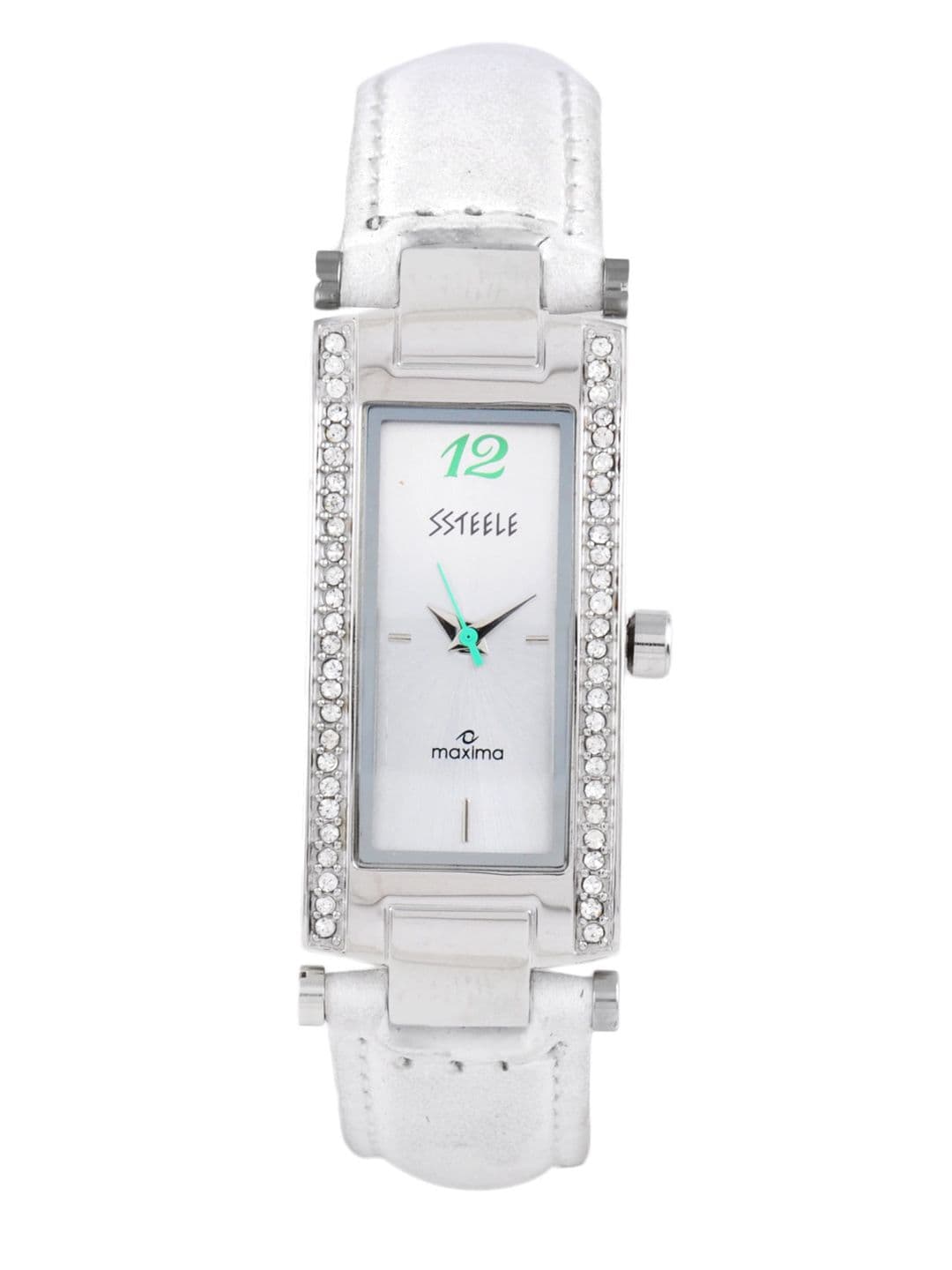 Maxima Women Silver Dial Watch