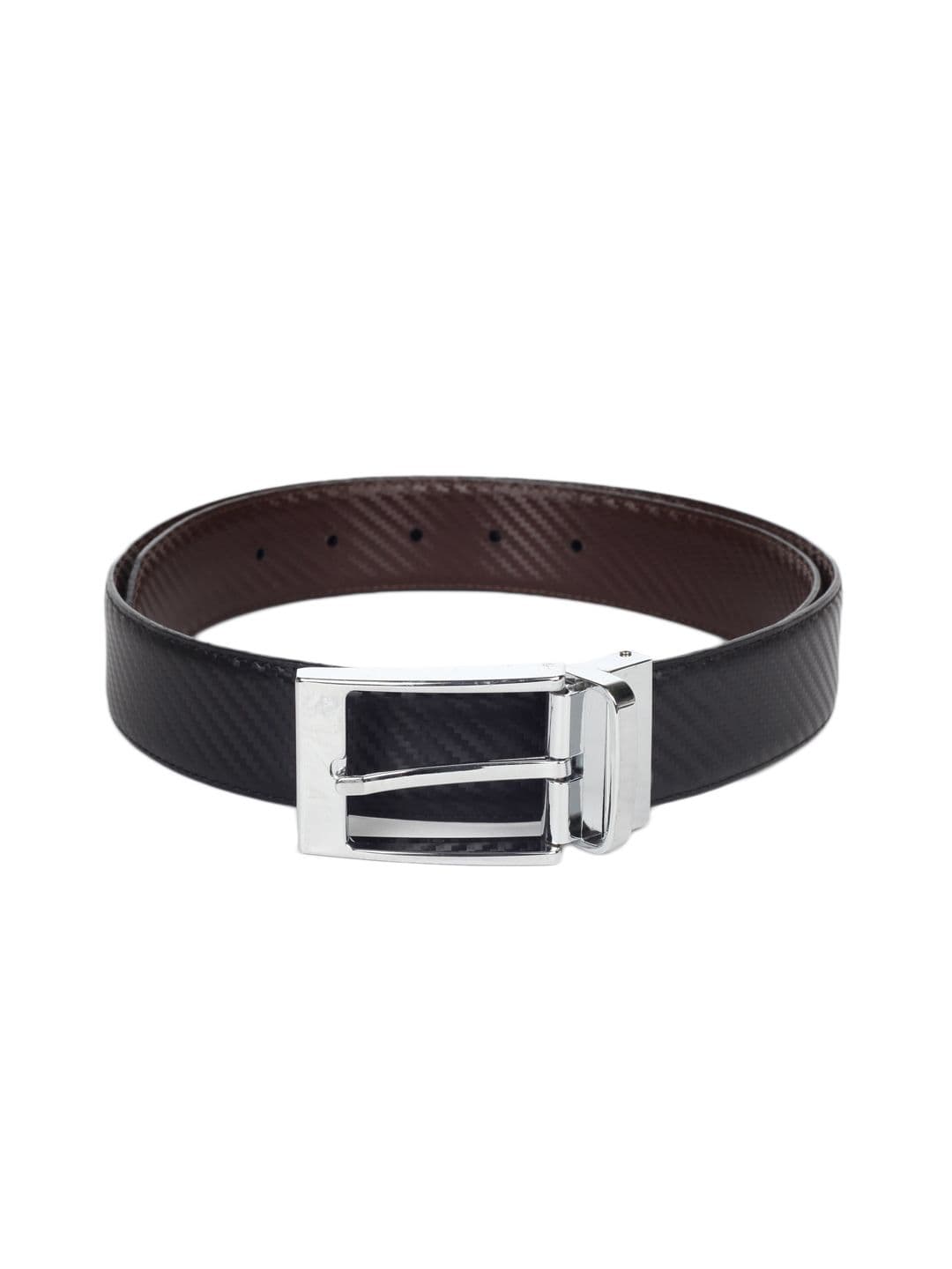 United Colors of Benetton Men Leather Black Belt