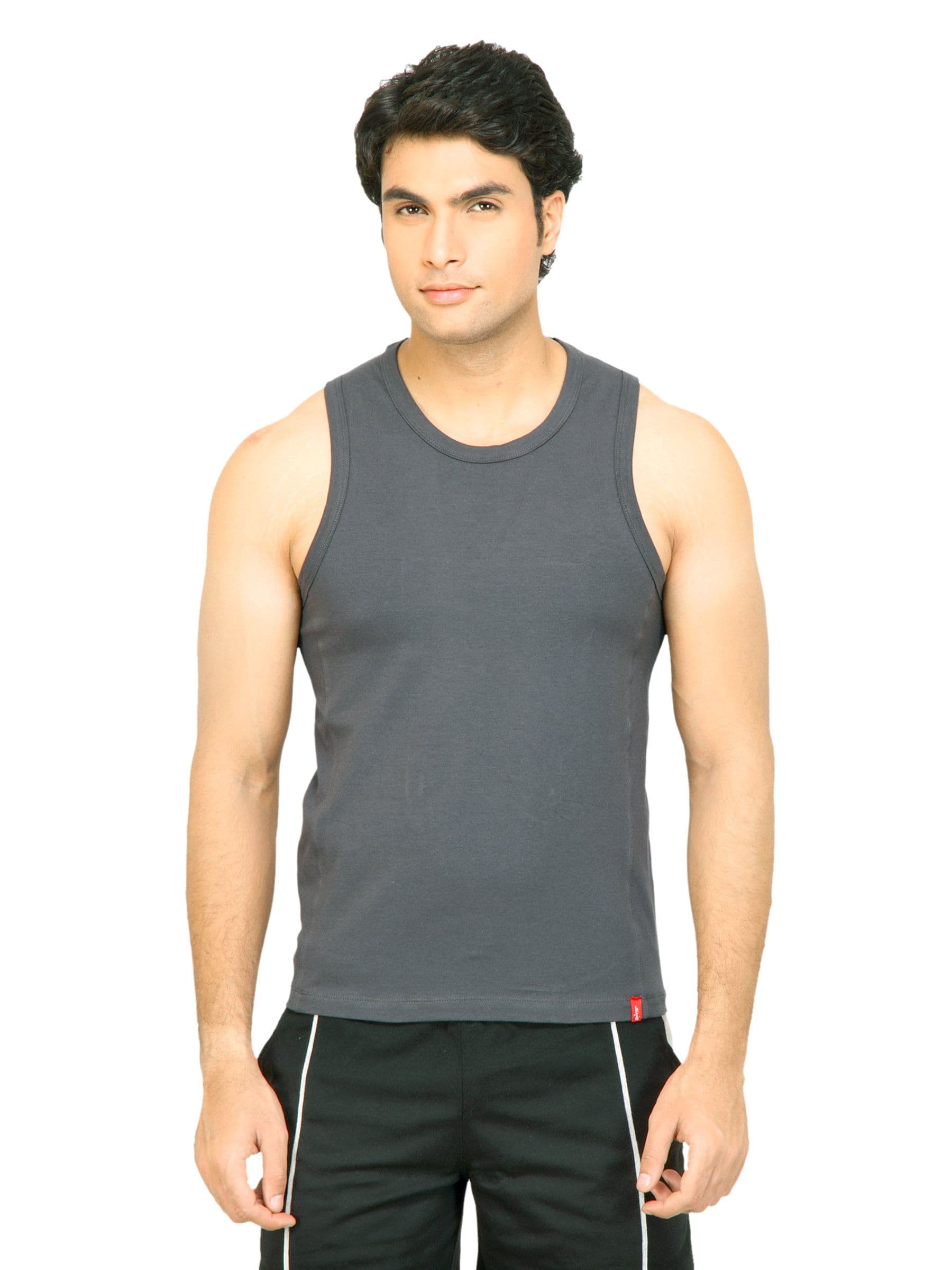 Levis Men Comfort Style Grey Innerwear Vest