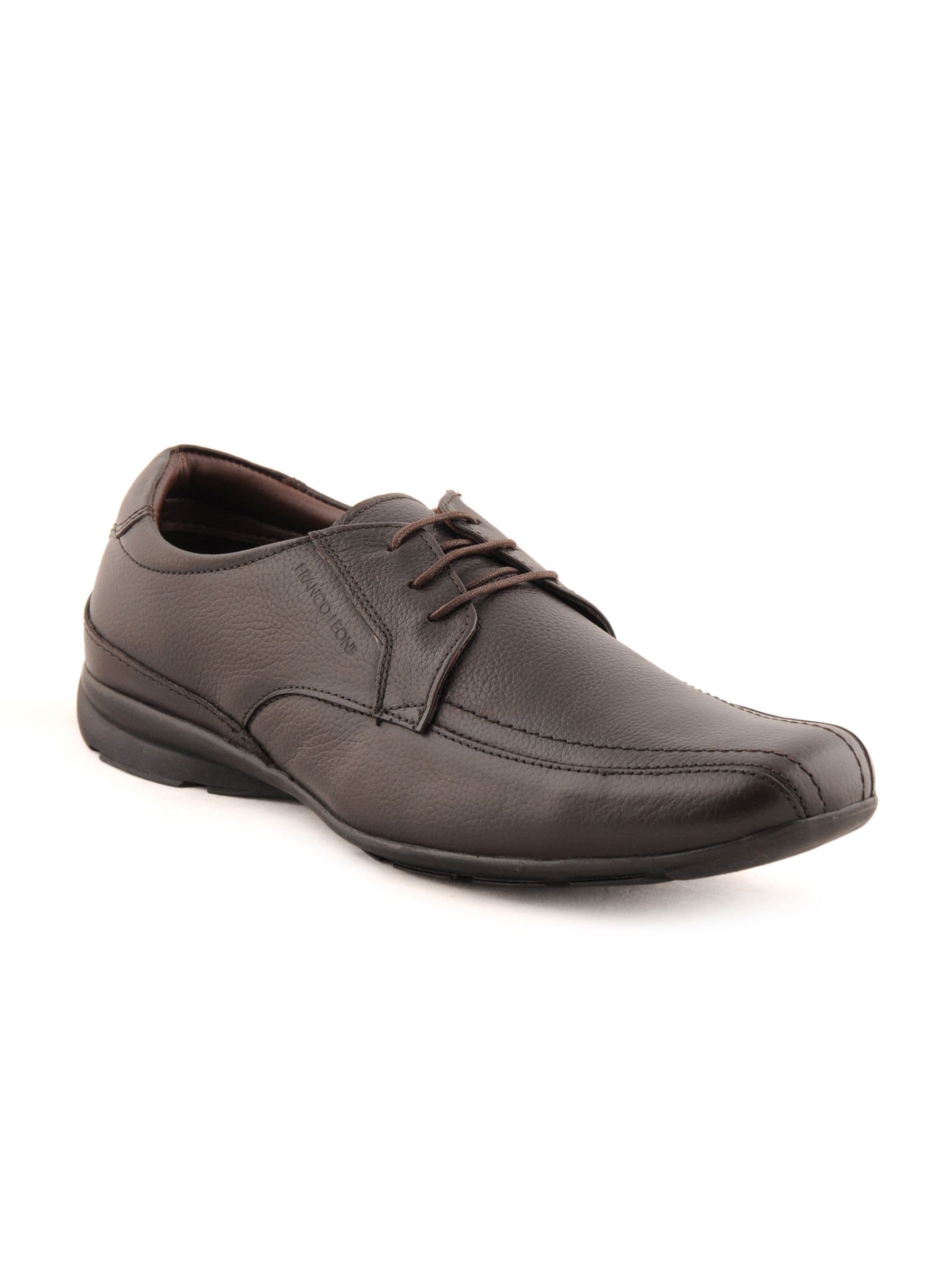 Franco Leone Men Formal Maroon Formal Shoes
