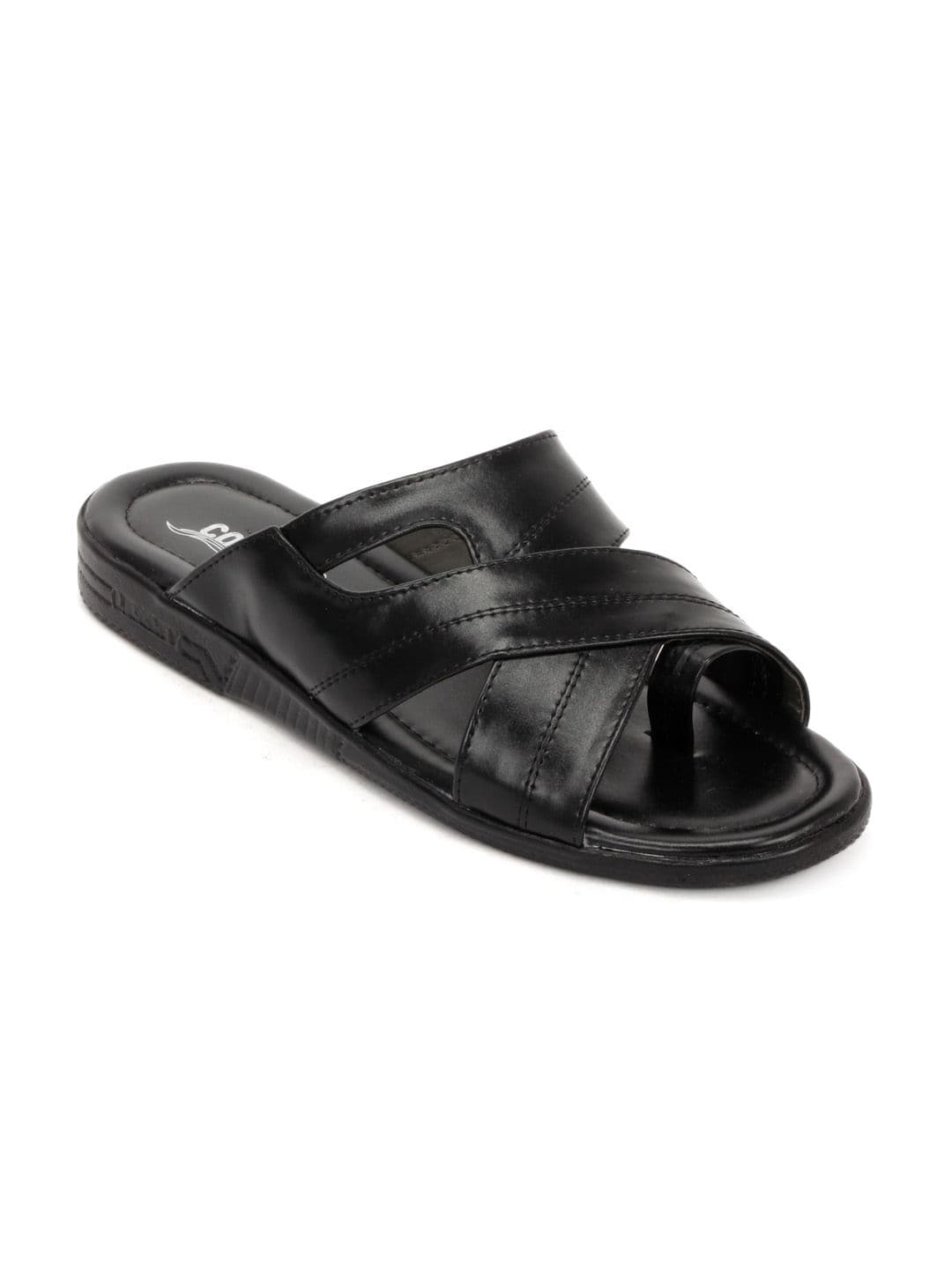 Coolers Men Black Sandals