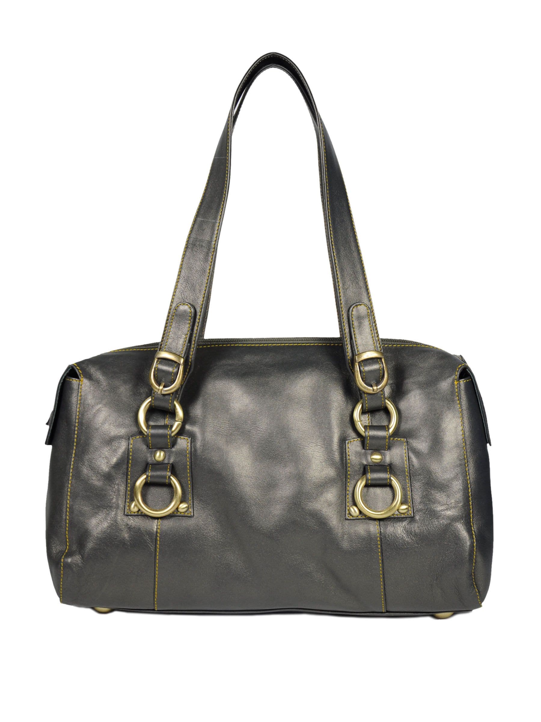 Murcia Women Lambretta Black Green Handbags