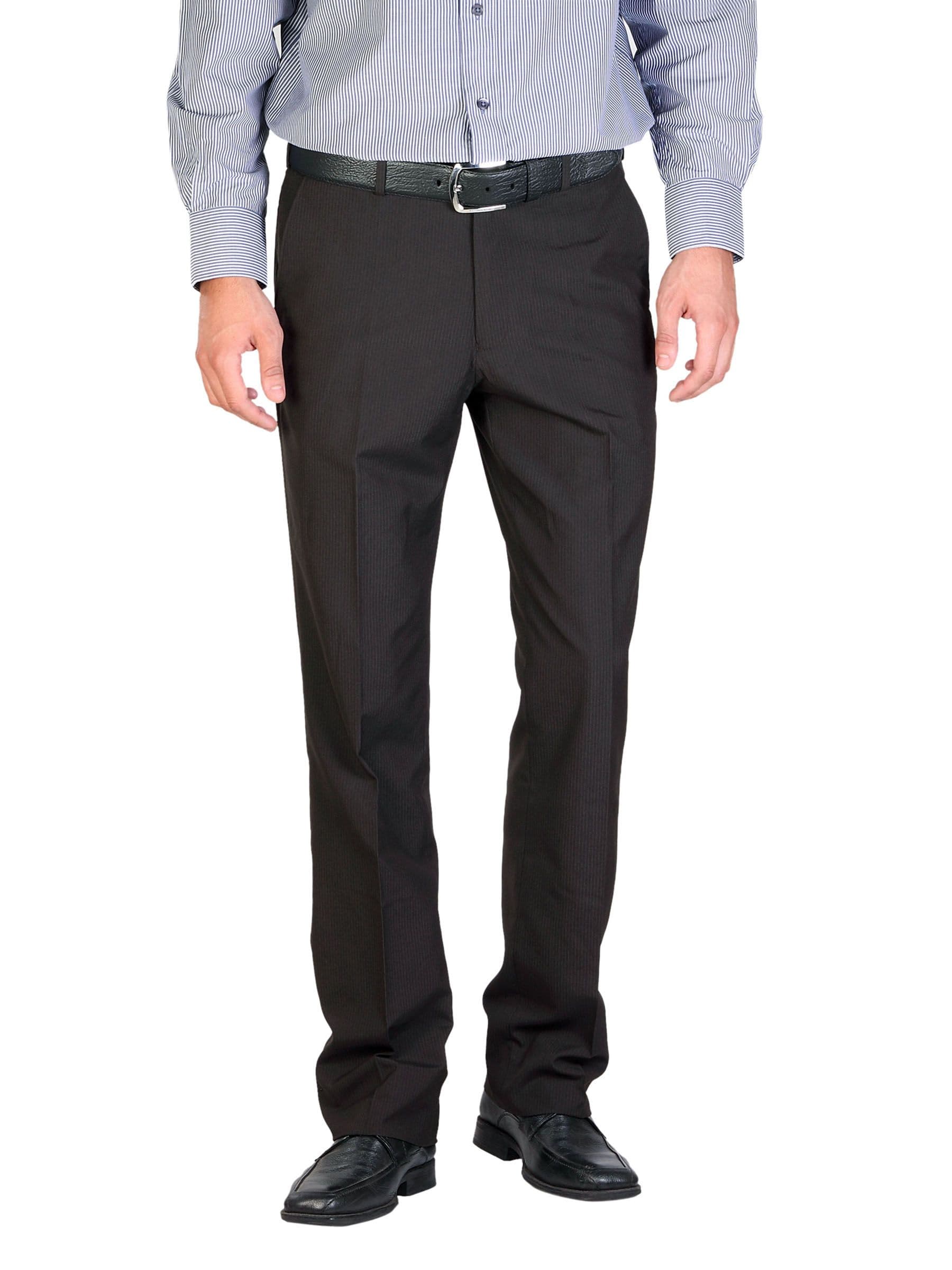 Peter England Men Brown Trousers