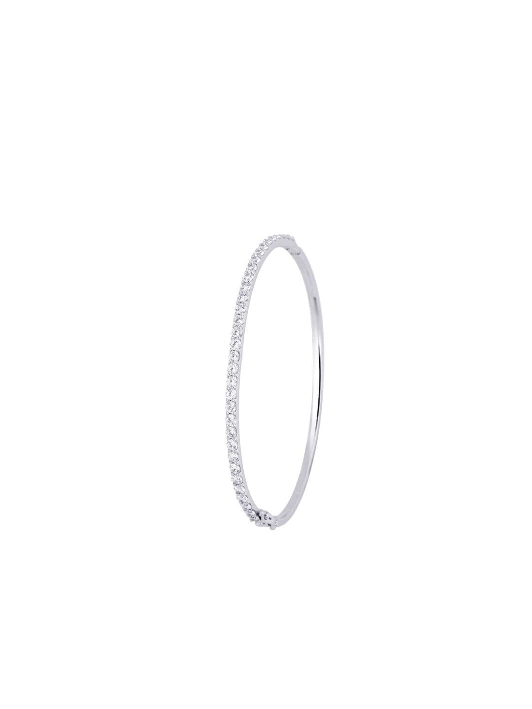 Lucera Women Silver Bangle