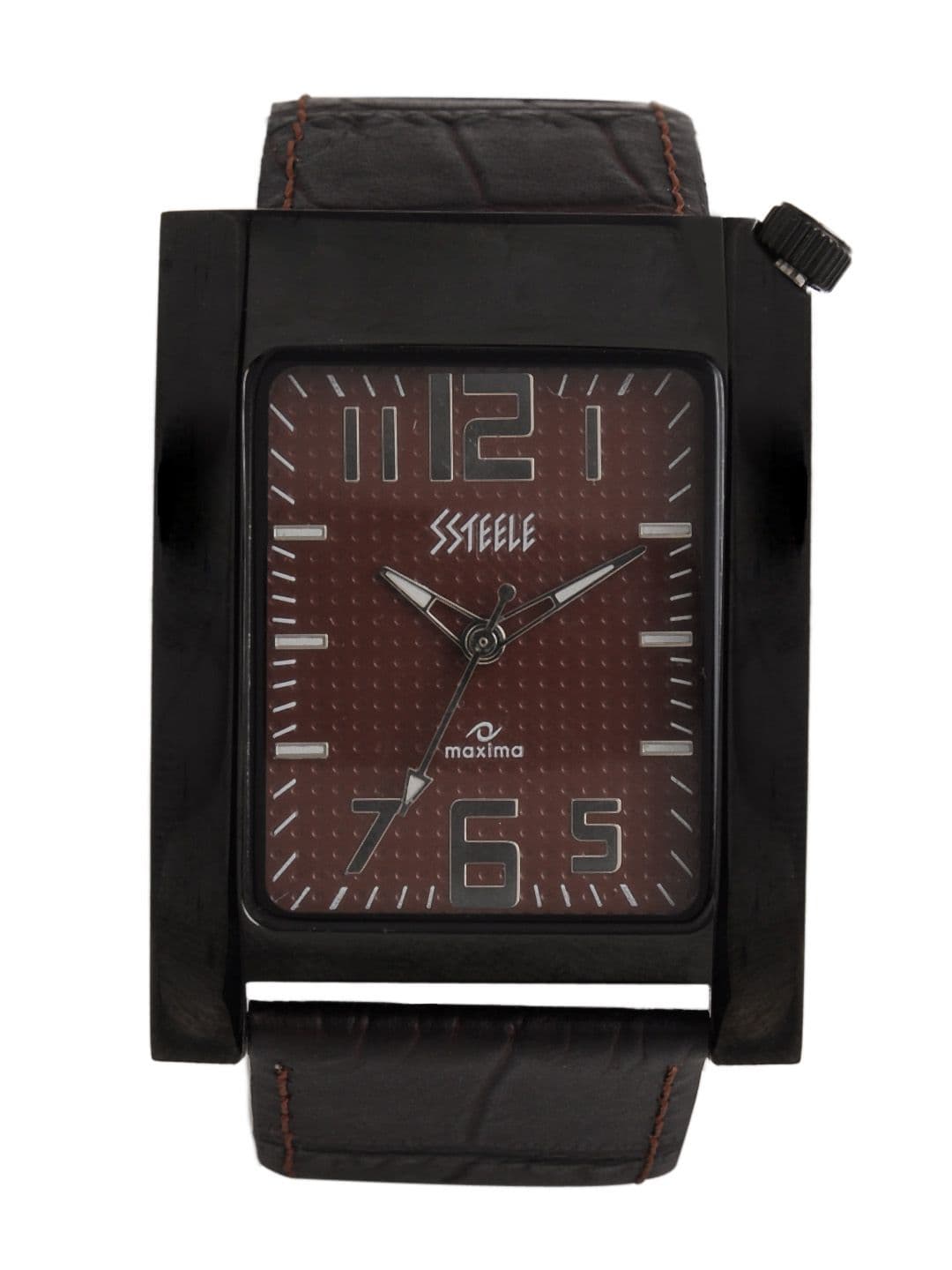 Maxima Men Brown Dial Watch