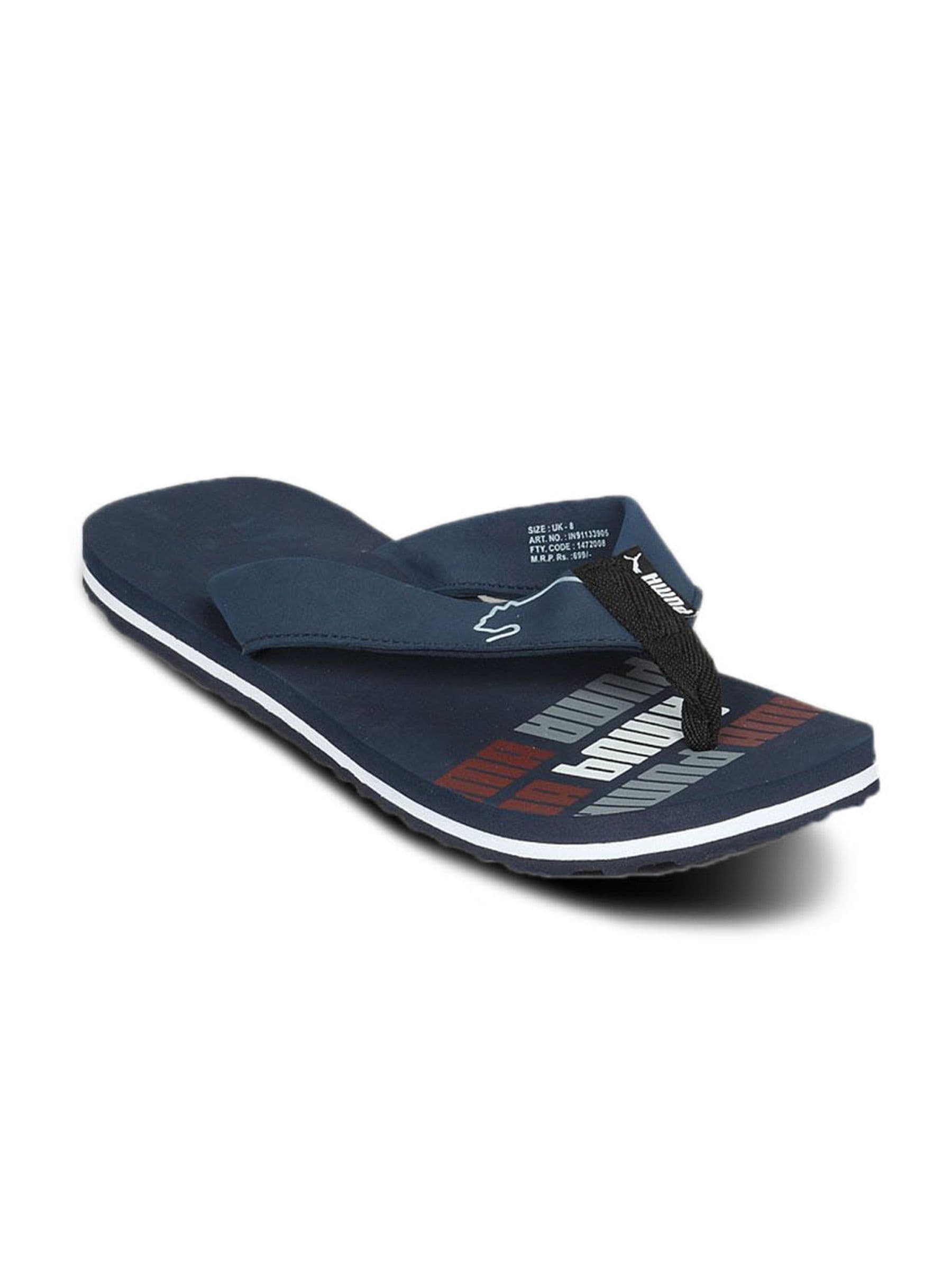 Puma Unisex Issac Navy White Flip Flop