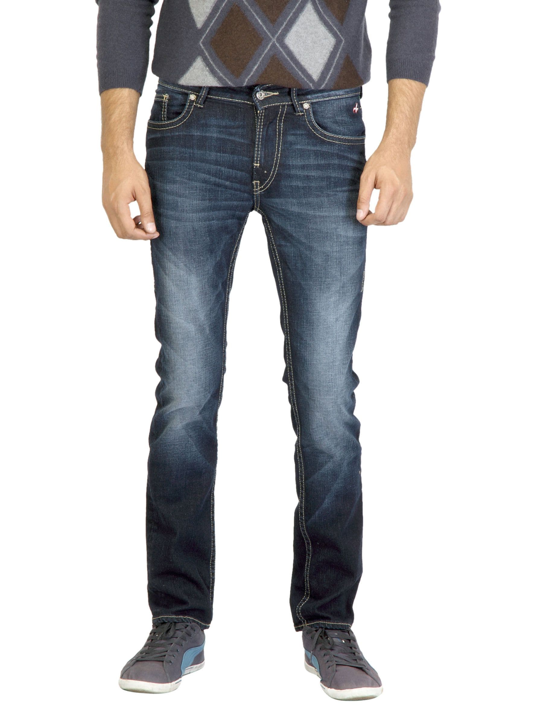 Deni Yo Men Slim Fit Blue Jeans