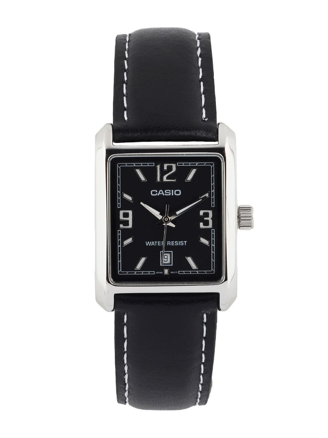 CASIO ENTICER Women Black Dial Analogue Watch A591